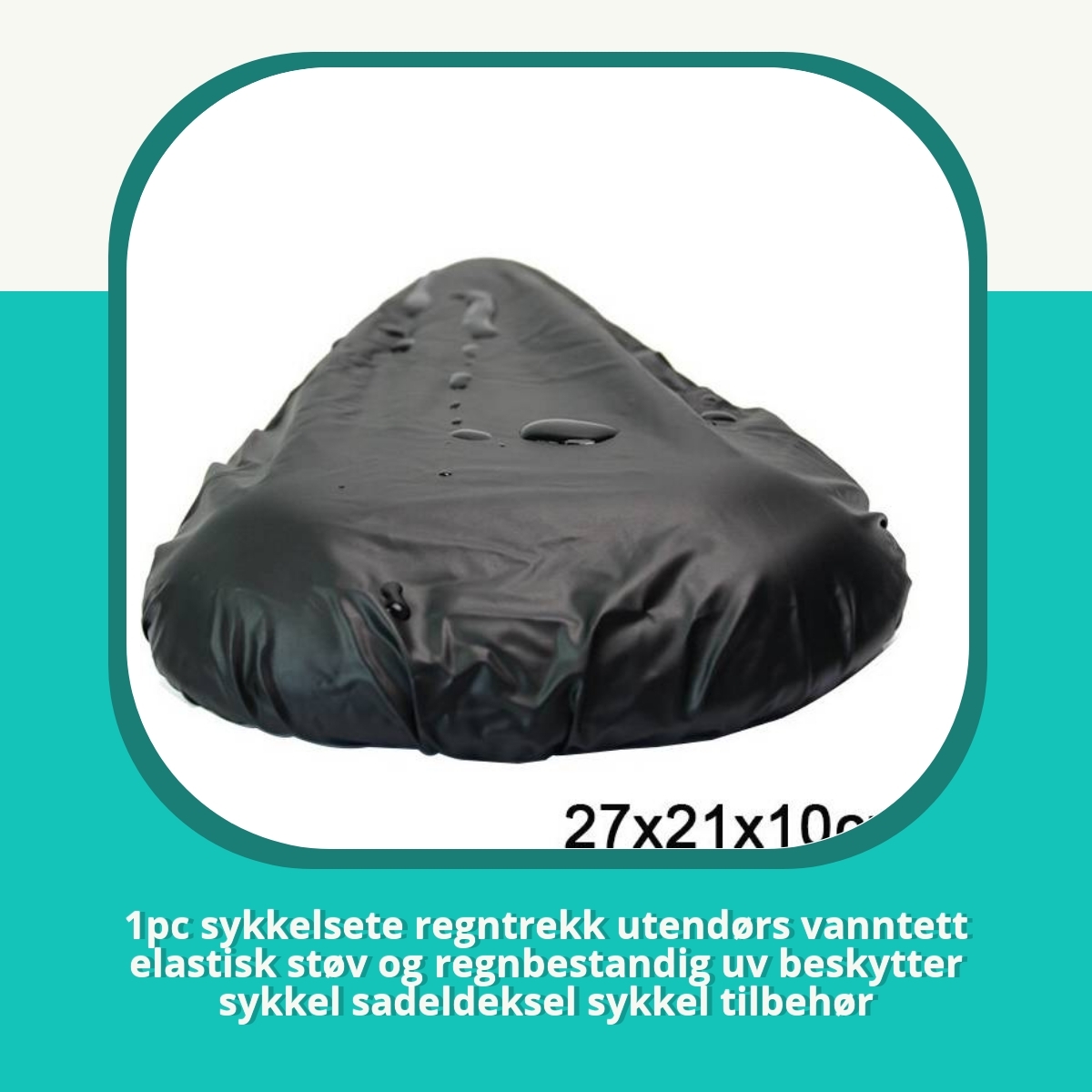 Anmeldelse 1pc sykkelsete regntrekk utendørs vanntett elastisk støv og regnbestandig uv beskytter sykkel sadeldeksel sykkel tilbehør