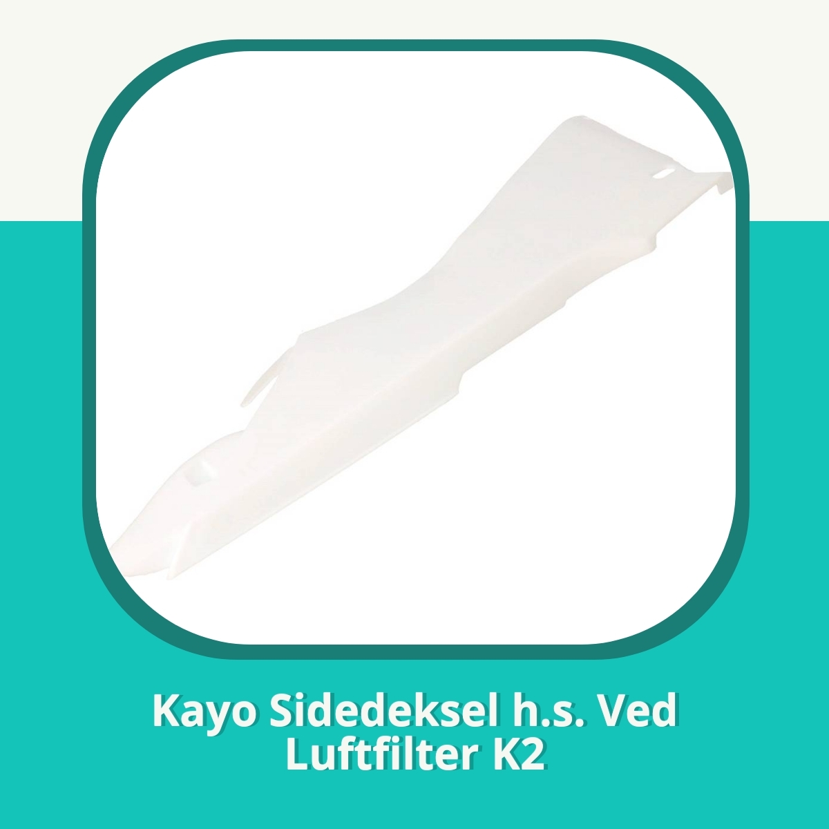 Anmeldelse af Kayo Sidedeksel h.s. Ved Luftfilter K2