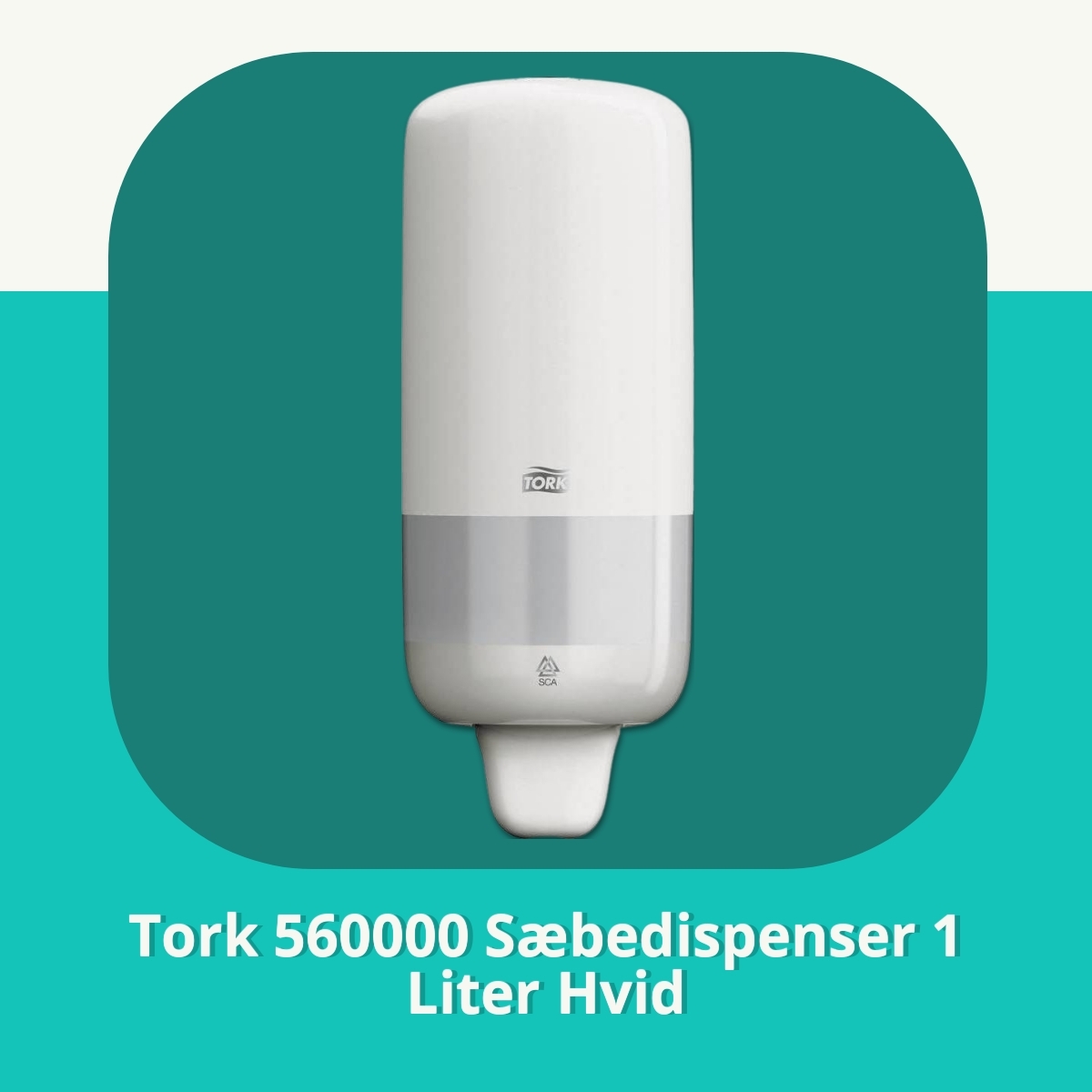 Anmeldelse af Tork 560000 Sæbedispenser 1 Liter Hvid