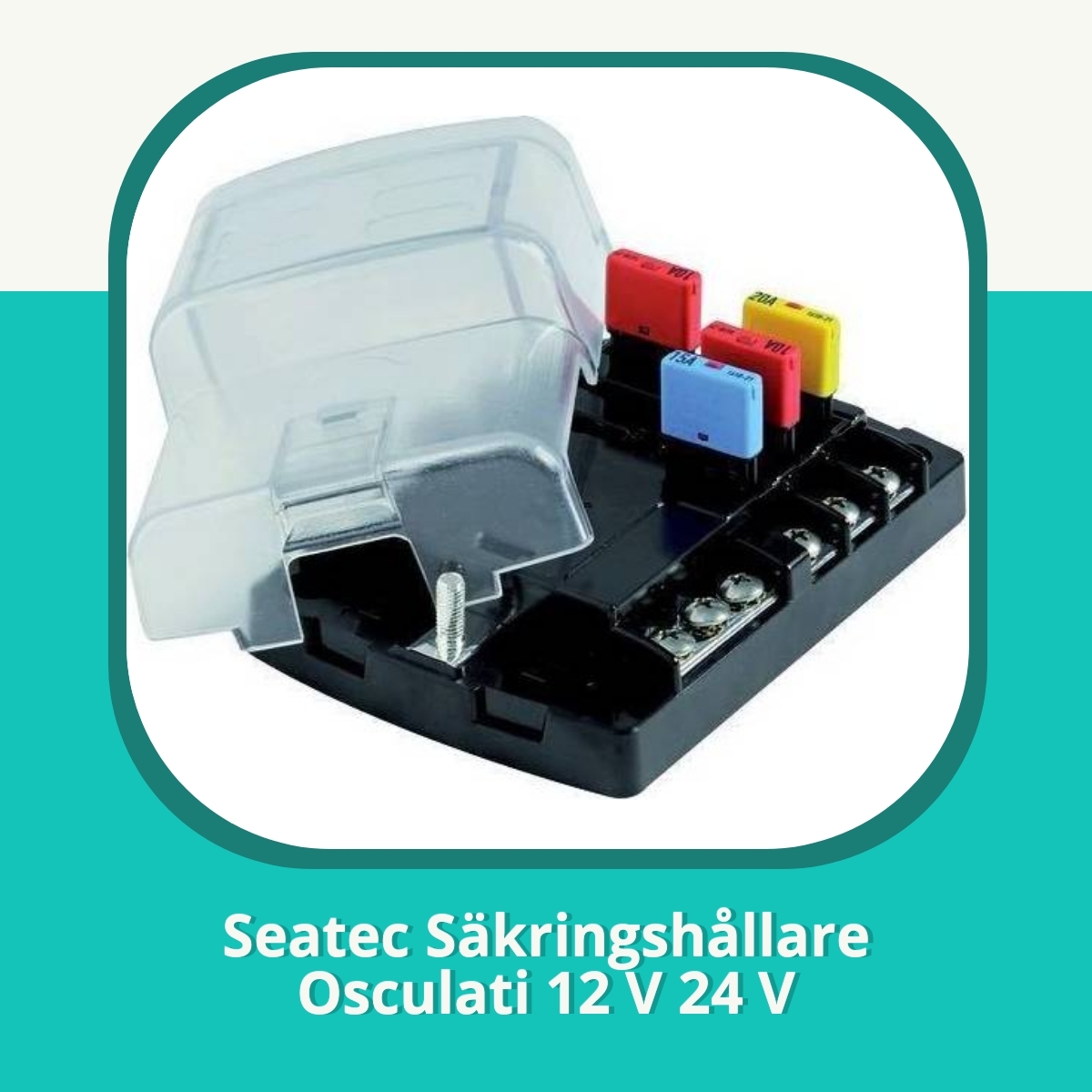 Recension Seatec Säkringshållare Osculati 12 V 24 V
