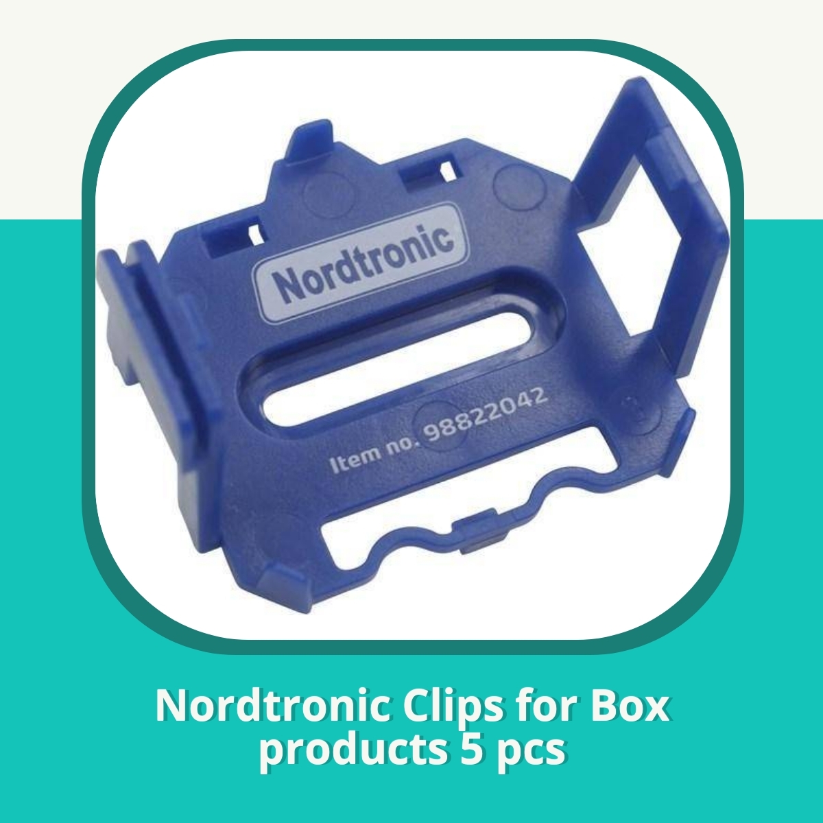 Anmeldelse af Nordtronic Clips for Box products 5 pcs
