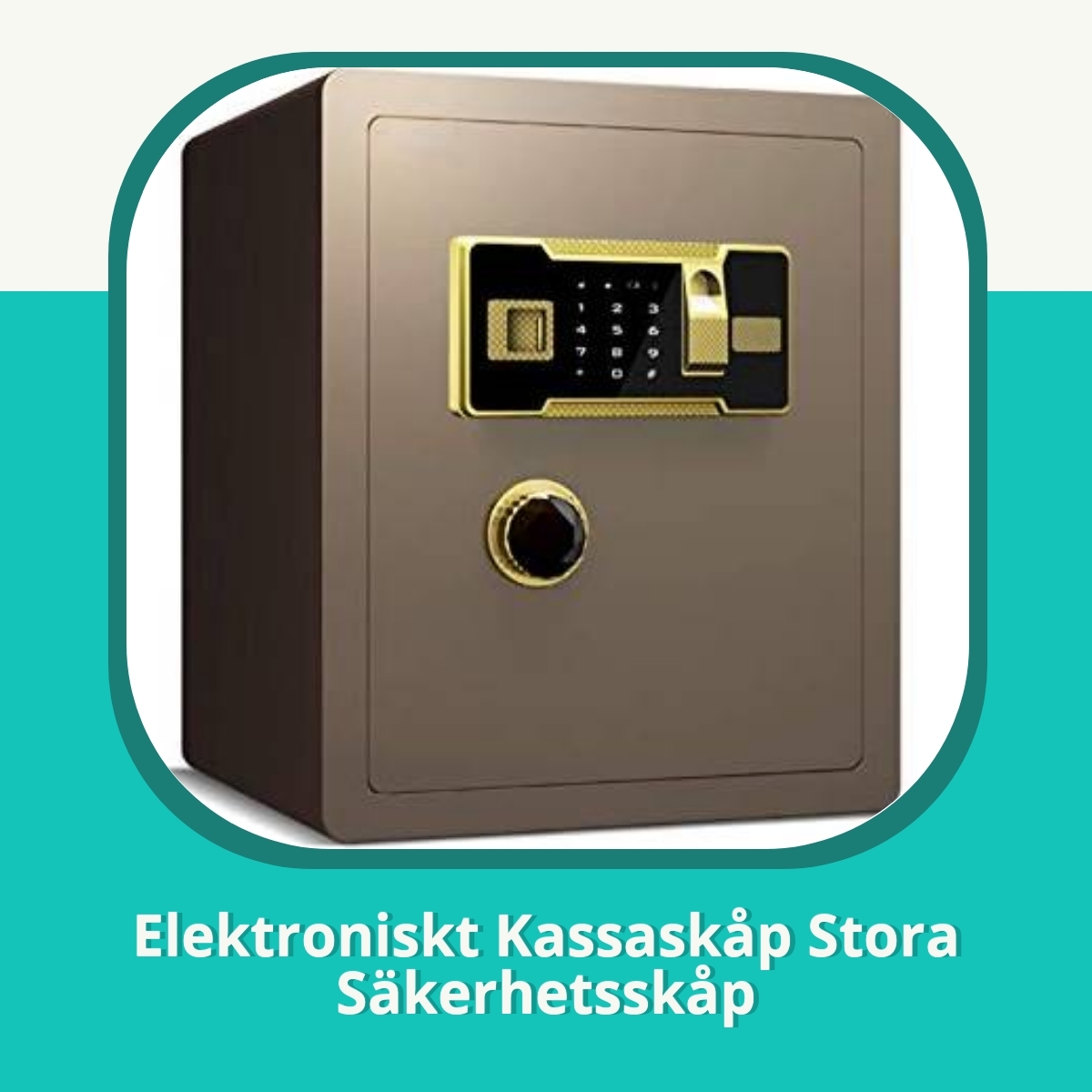 Recension af Elektroniskt Kassaskåp Stora Säkerhetsskåp