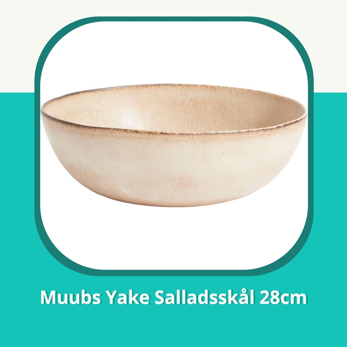 Recension af Muubs Yake Salladsskål 28cm