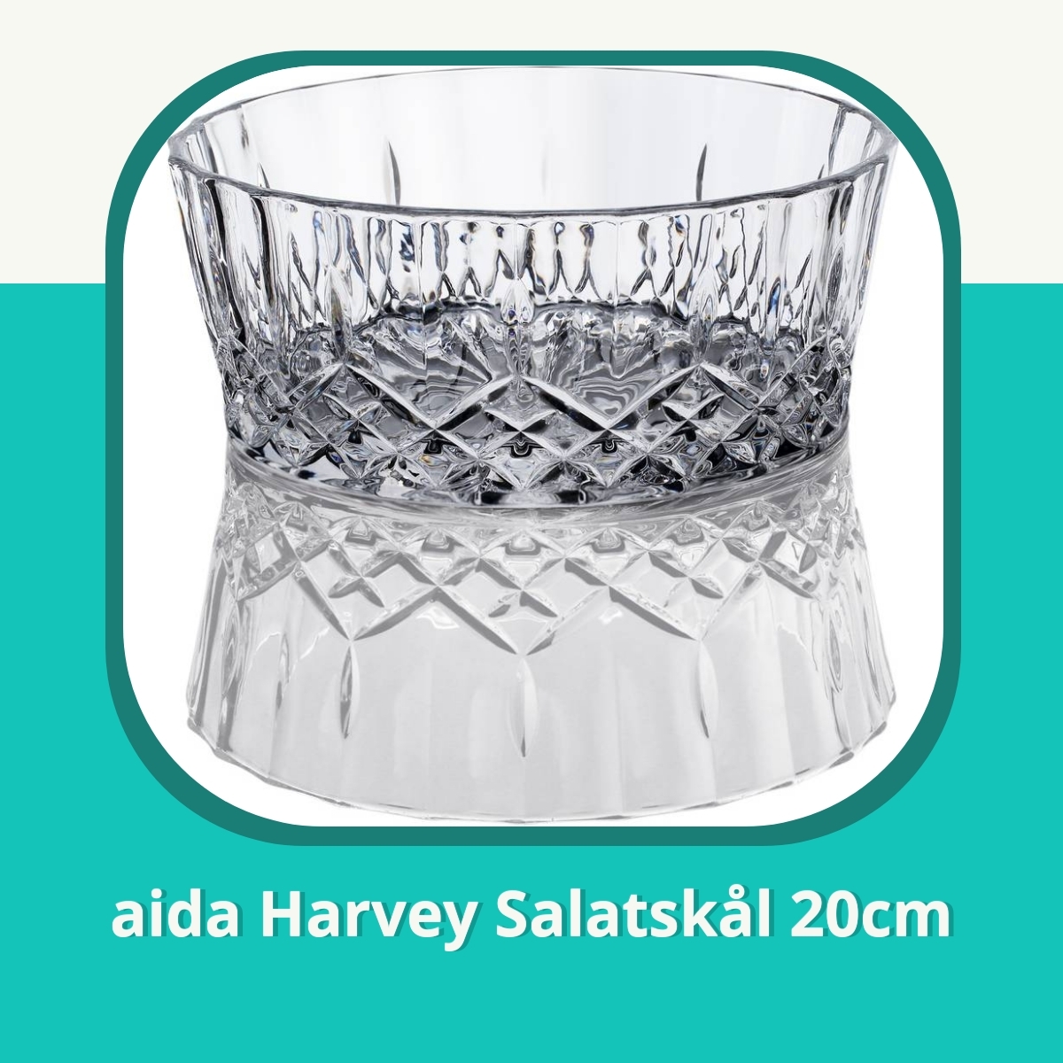 Anmeldelse af aida Harvey Salatskål 20cm