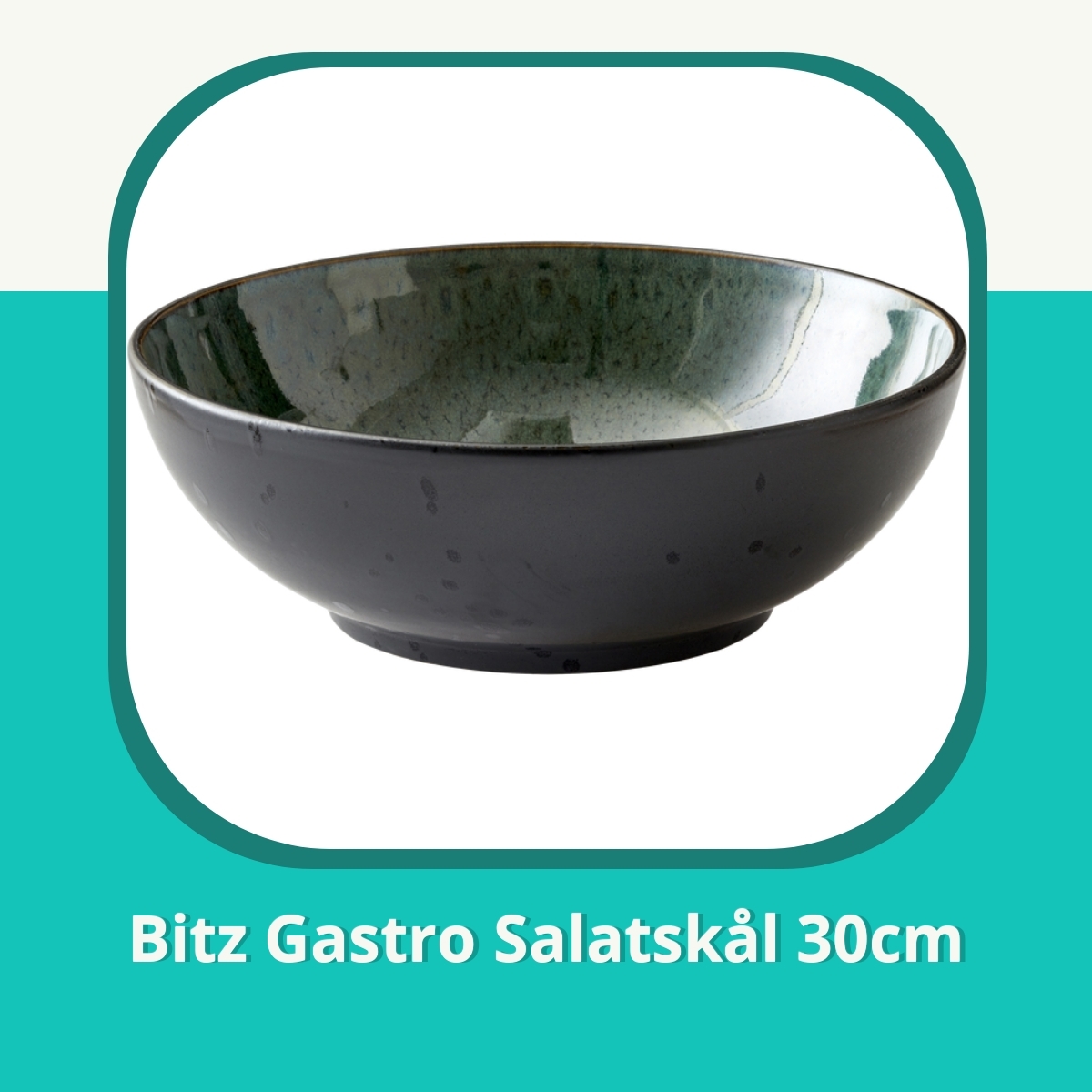 Anmeldelse af Bitz Gastro Salatskål 30cm