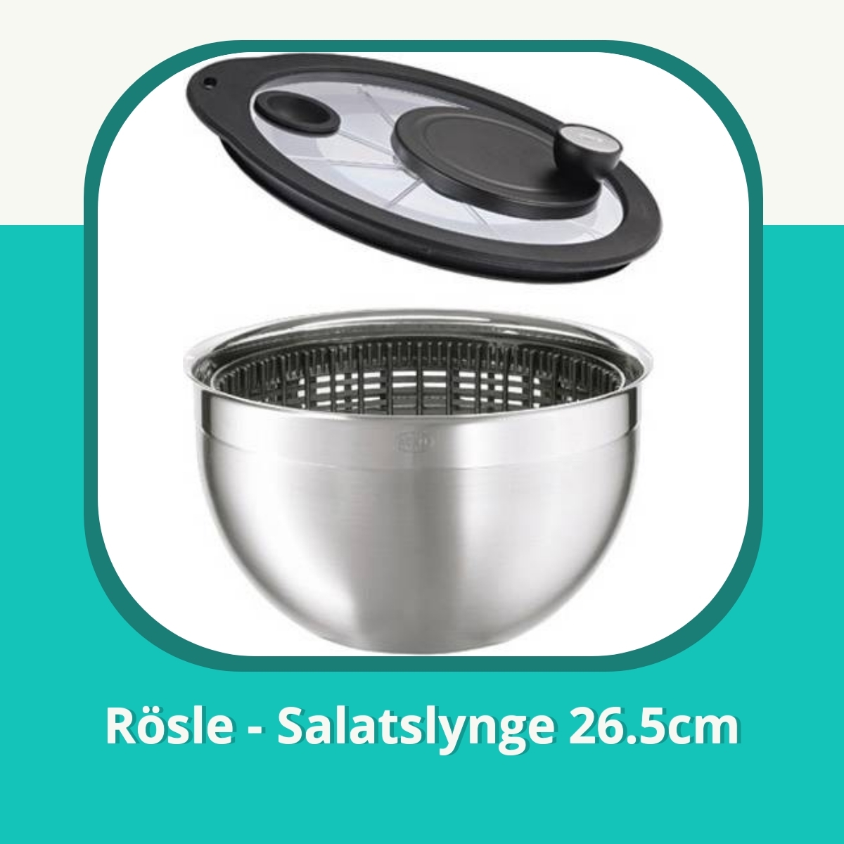 Anmeldelse af Rösle - Salatslynge 26.5cm