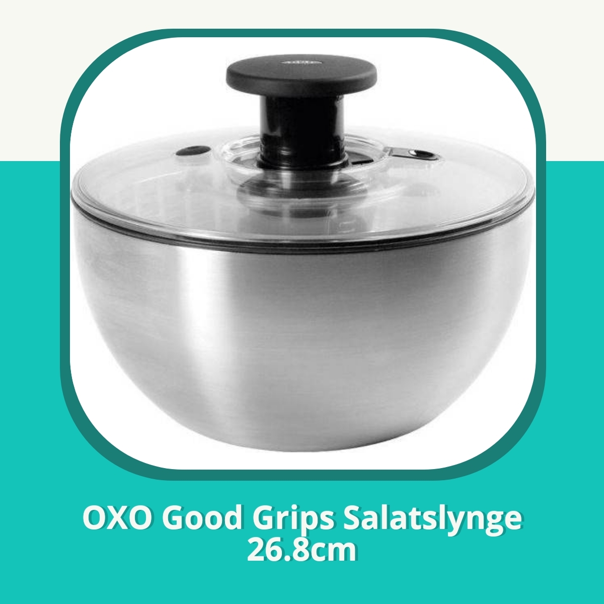 Anmeldelse af OXO Good Grips Salatslynge 26.8cm