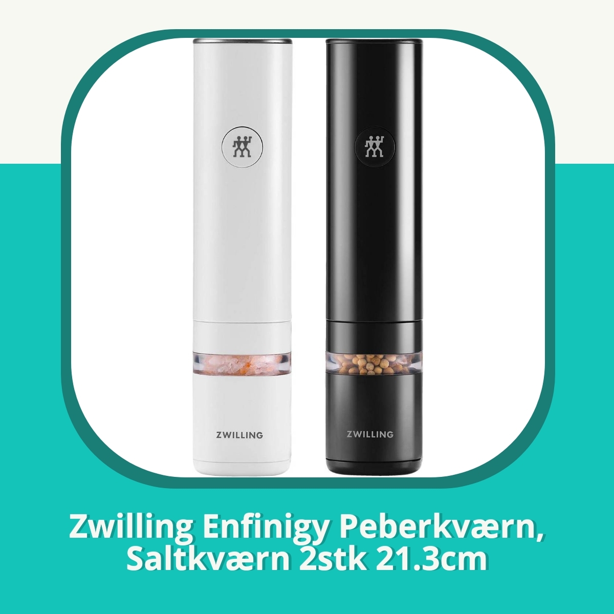 Anmeldelse af Zwilling Enfinigy Peberkværn, Saltkværn 2stk 21.3cm