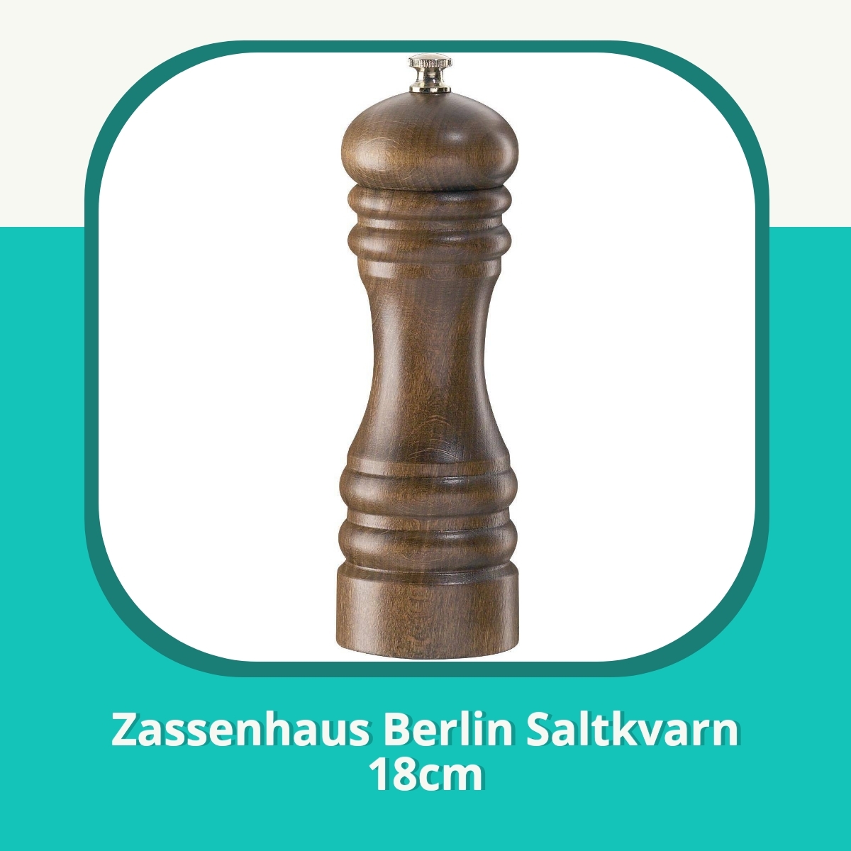 Recension af Zassenhaus Berlin Saltkvarn 18cm
