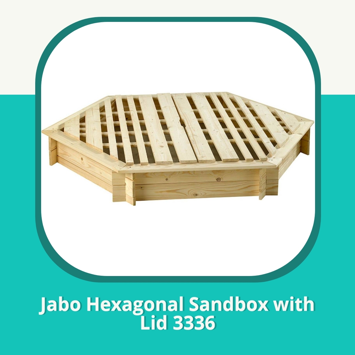 Recension af Jabo Hexagonal Sandbox with Lid 3336