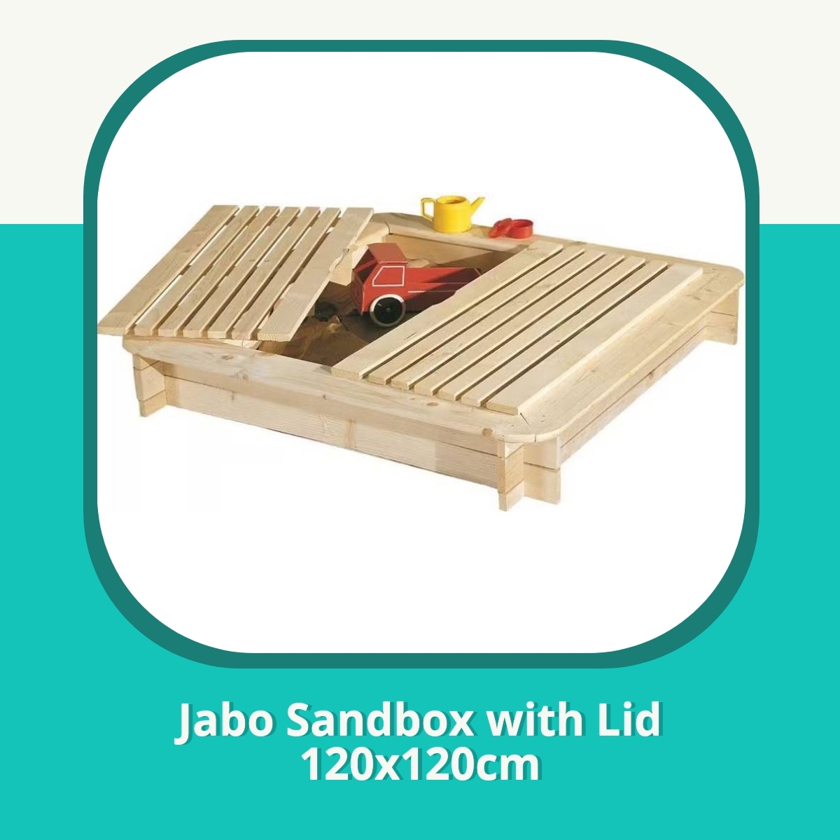 Recension af Jabo Sandbox with Lid 120x120cm