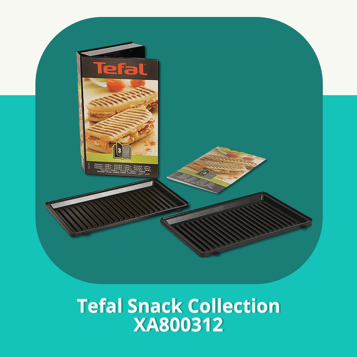 Anmeldelse af Tefal Snack Collection XA800312