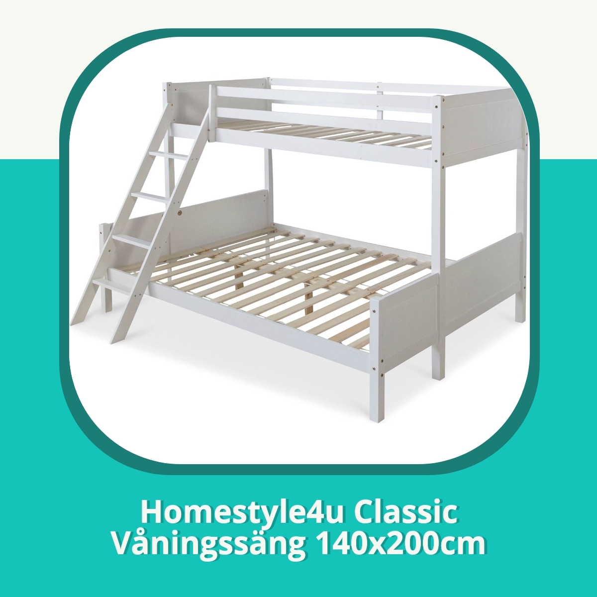 Recension Homestyle4u Classic Våningssäng 140x200cm
