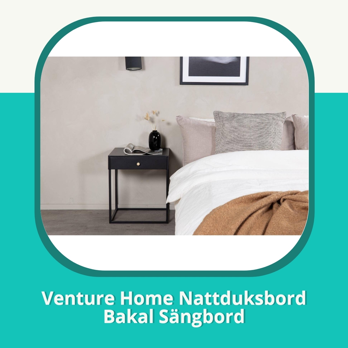 Recension af Venture Home Nattduksbord Bakal Sängbord