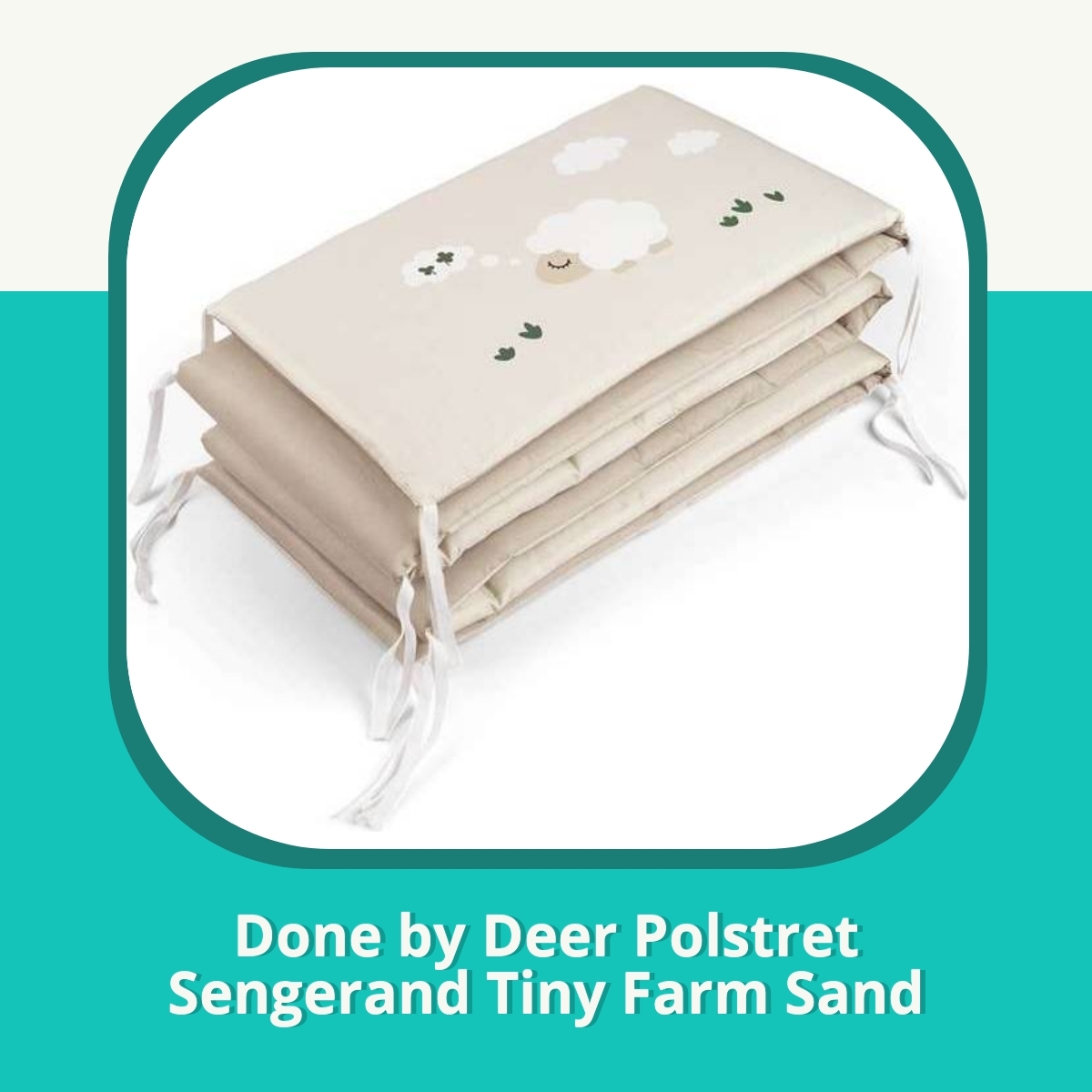 Recension af Done by Deer Polstret Sengerand Tiny Farm Sand