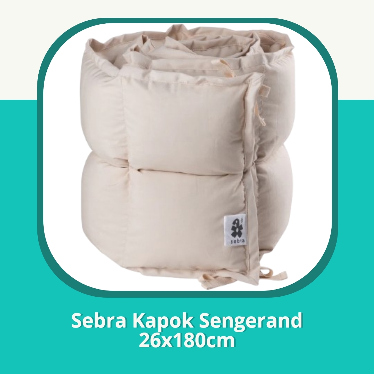 Recension af Sebra Kapok Sengerand 26x180cm