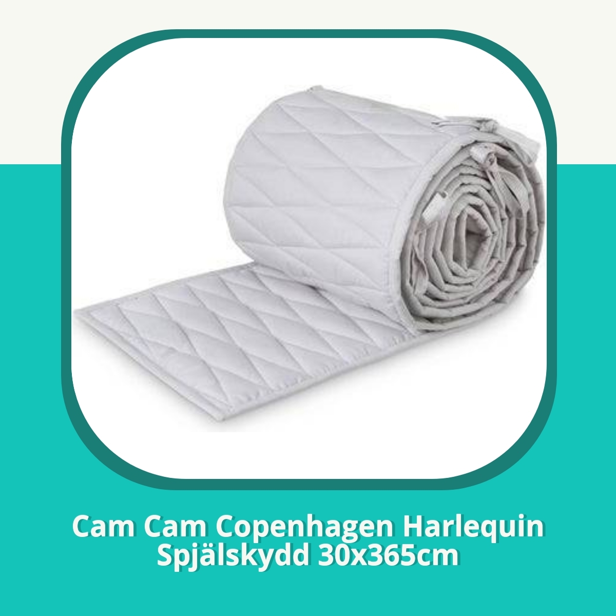 Recension af Cam Cam Copenhagen Harlequin Spjälskydd 30x365cm
