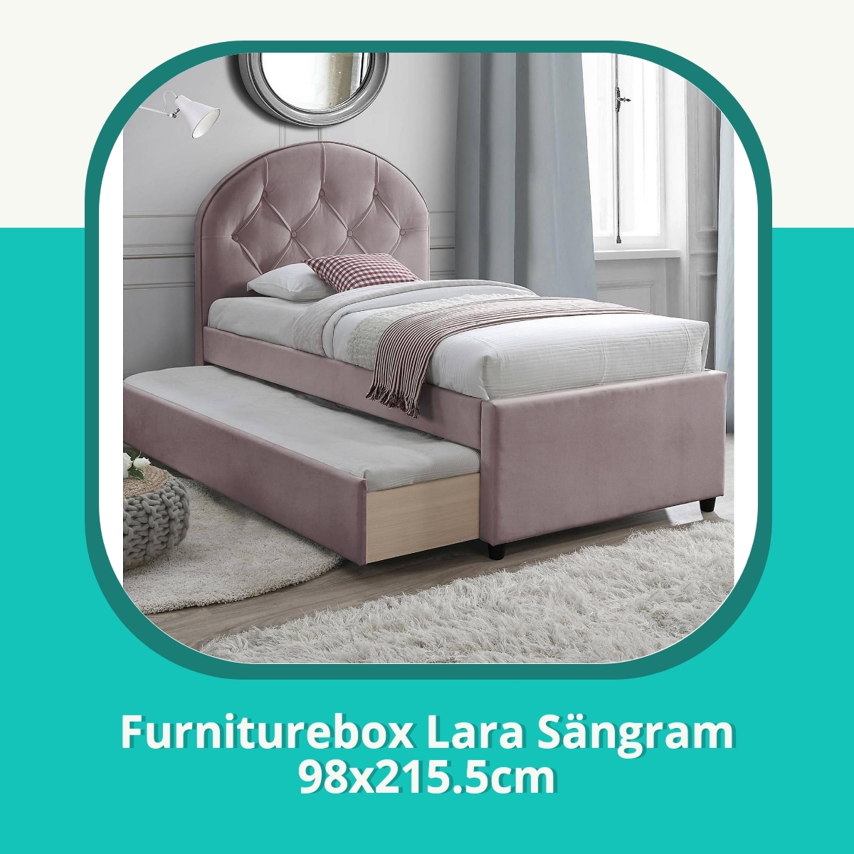 Recension af Furniturebox Lara Sängram 98x215.5cm