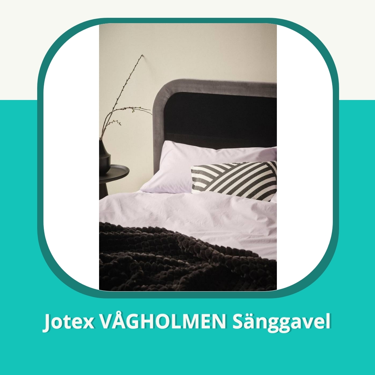 Anmeldelse af Jotex VÅGHOLMEN Sänggavel