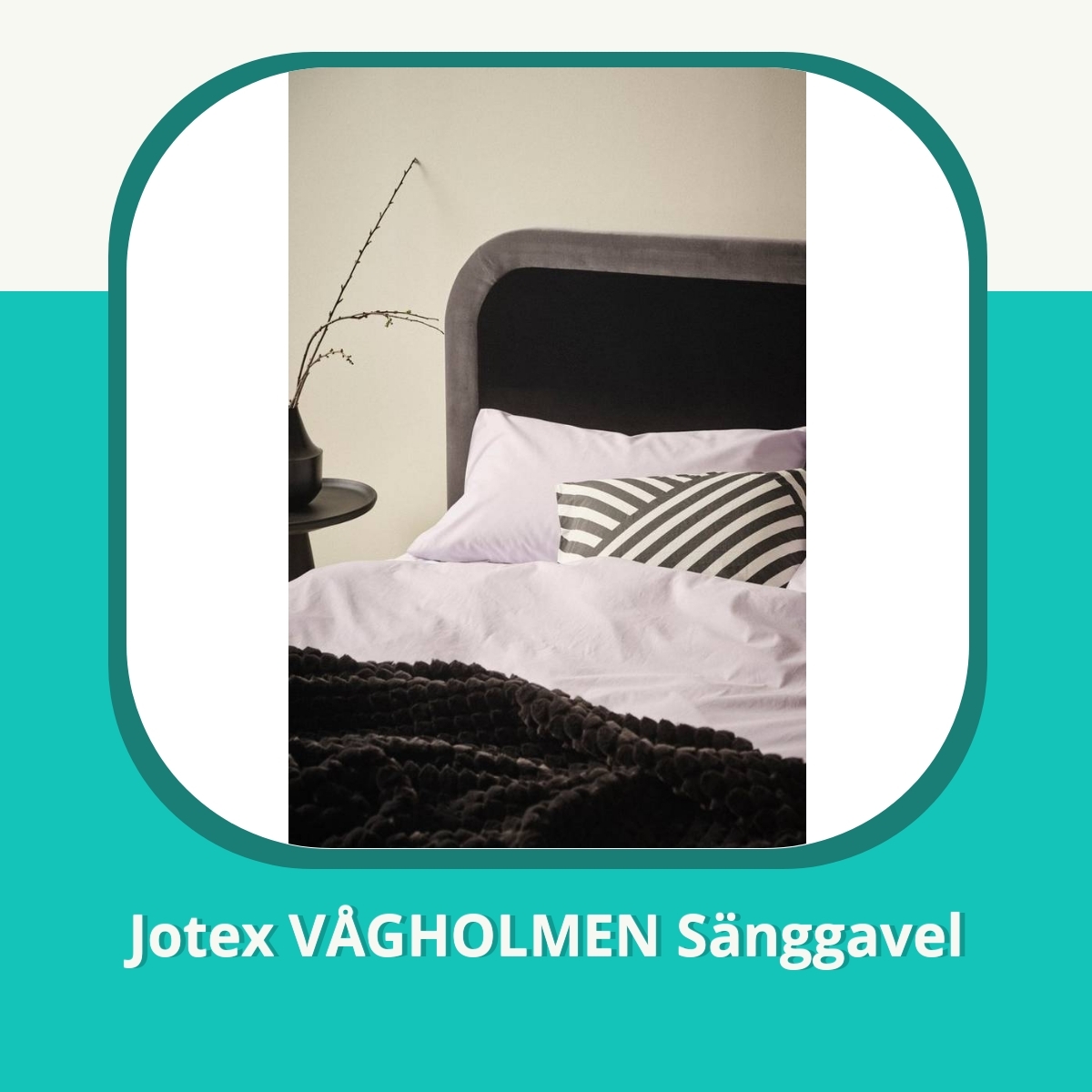 Anmeldelse af Jotex VÅGHOLMEN Sänggavel