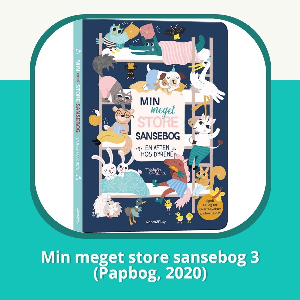 Anmeldelse af Min meget store sansebog 3 (Papbog, 2020)