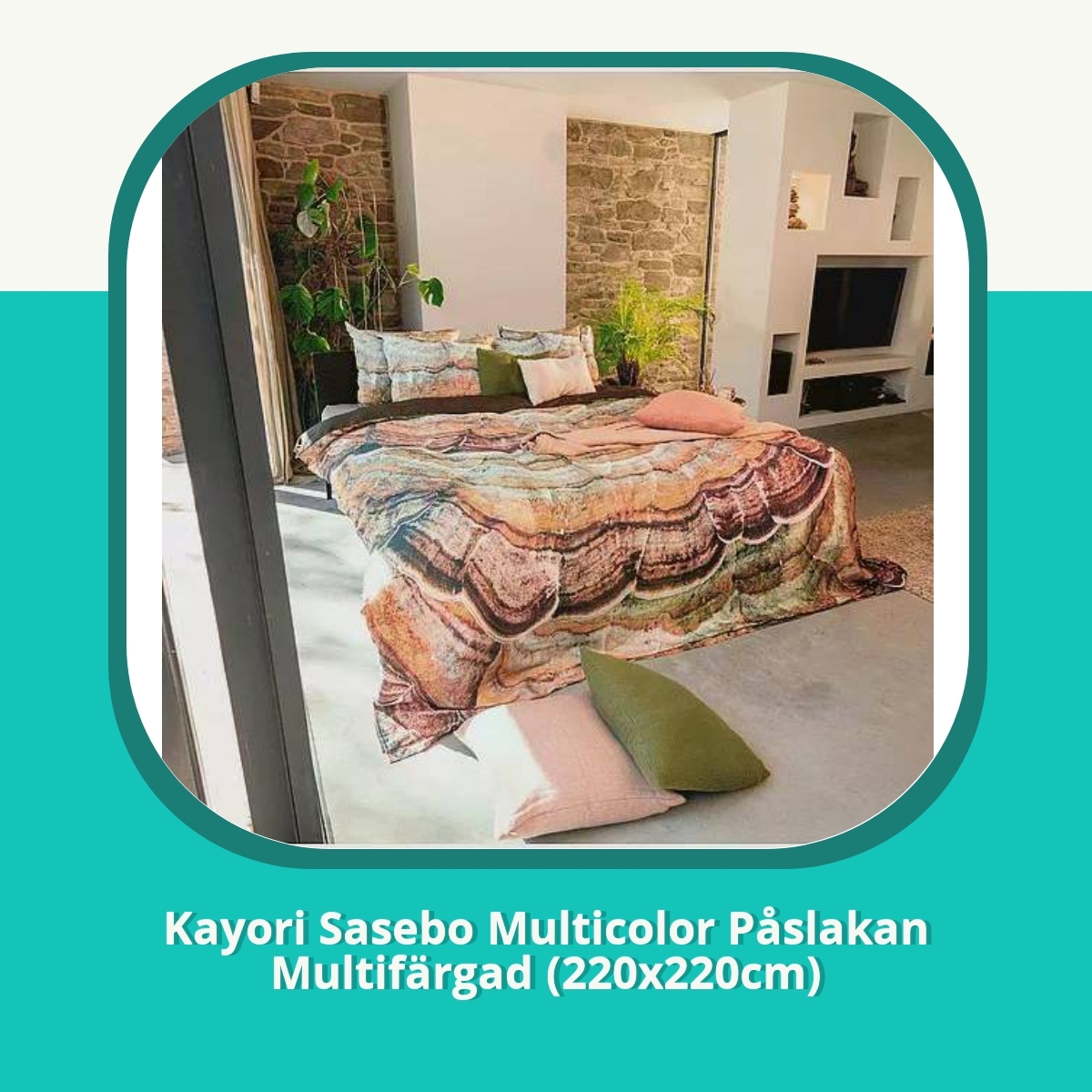 Recension Kayori Sasebo Multicolor Påslakan Multifärgad (220x220cm)