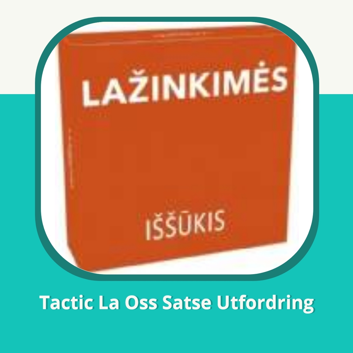 Anmeldelse af Tactic La Oss Satse Utfordring