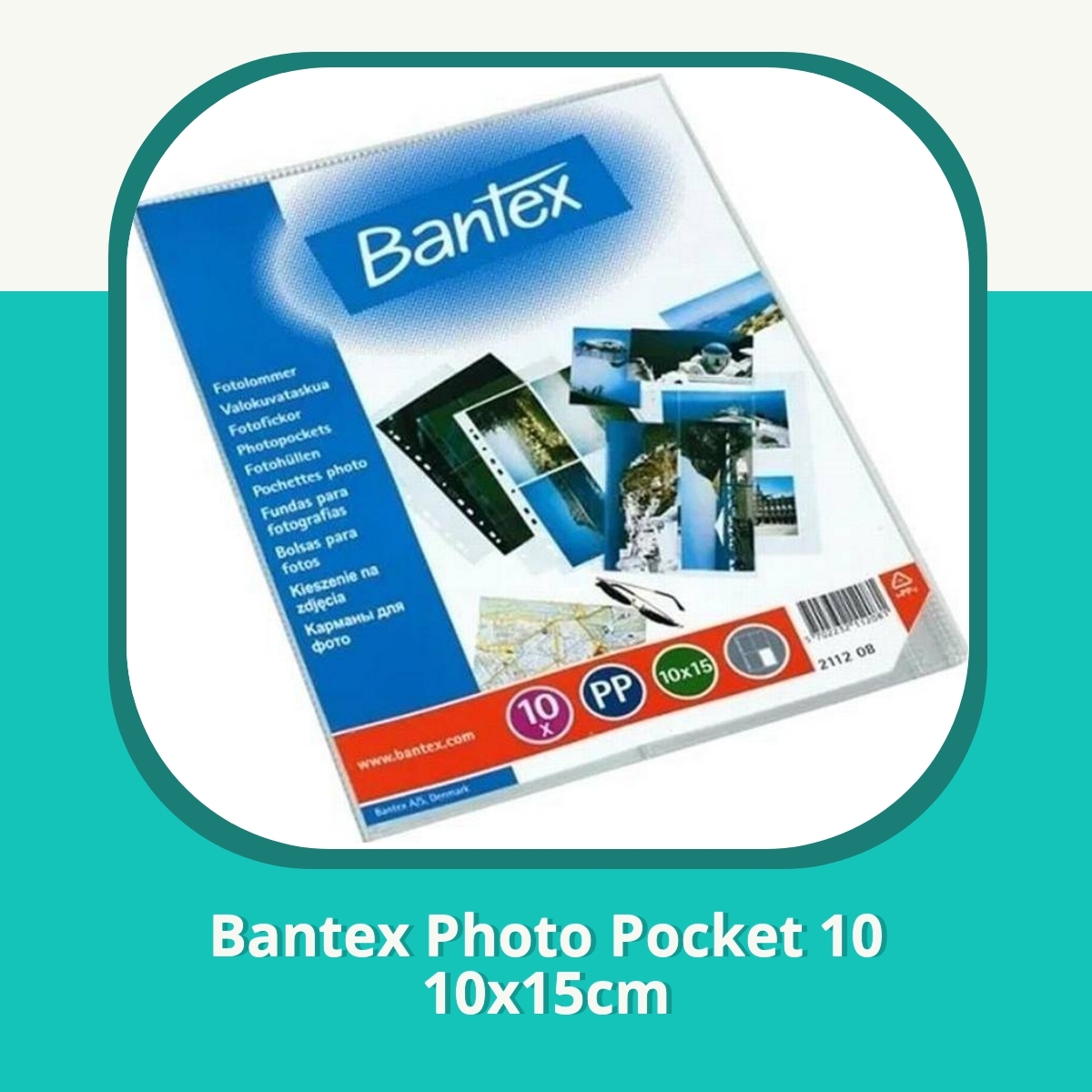 Anmeldelse af Bantex Photo Pocket 10 10x15cm