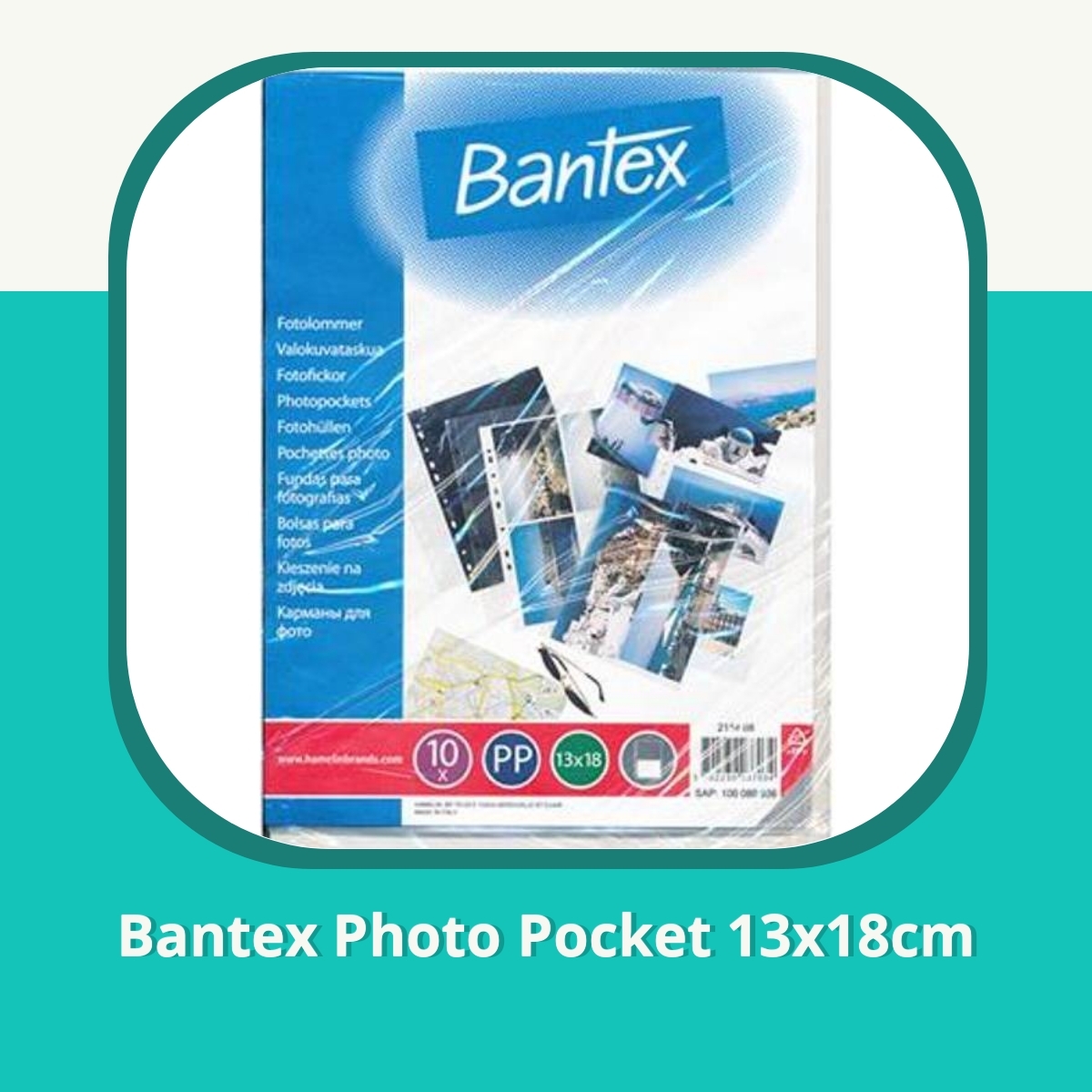 Anmeldelse af Bantex Photo Pocket 13x18cm