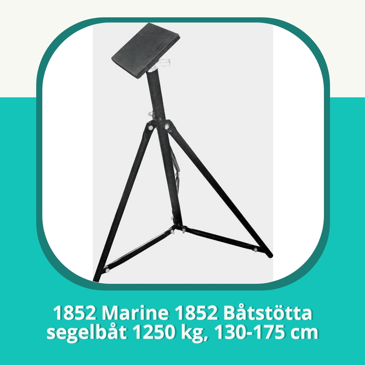 Recension af 1852 Marine 1852 Båtstötta segelbåt 1250 kg, 130-175 cm