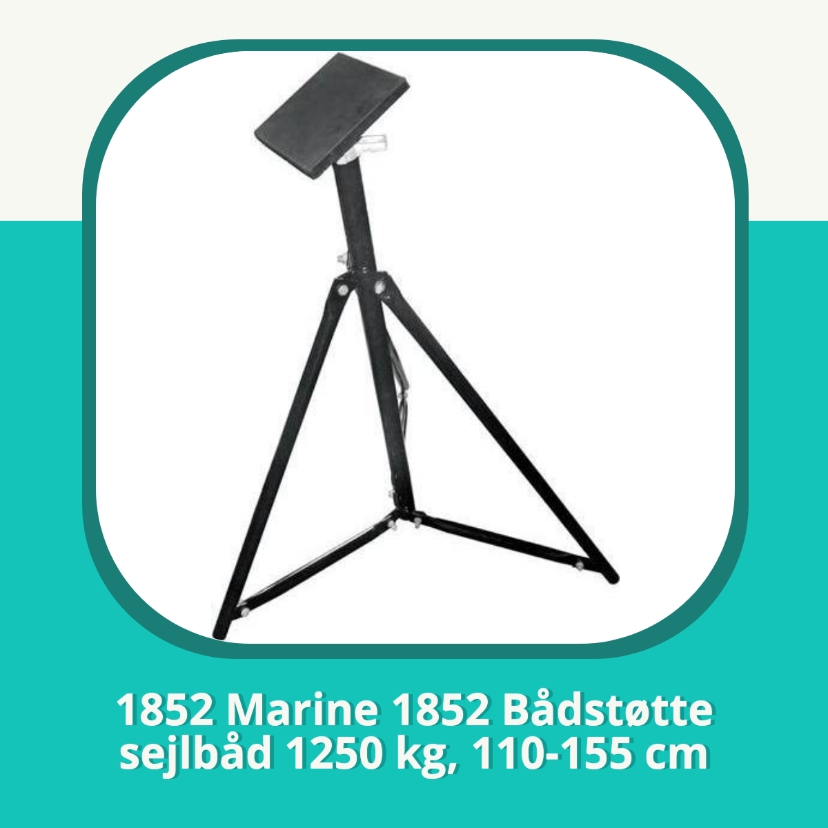 Anmeldelse af 1852 Marine 1852 Bådstøtte sejlbåd 1250 kg, 110-155 cm
