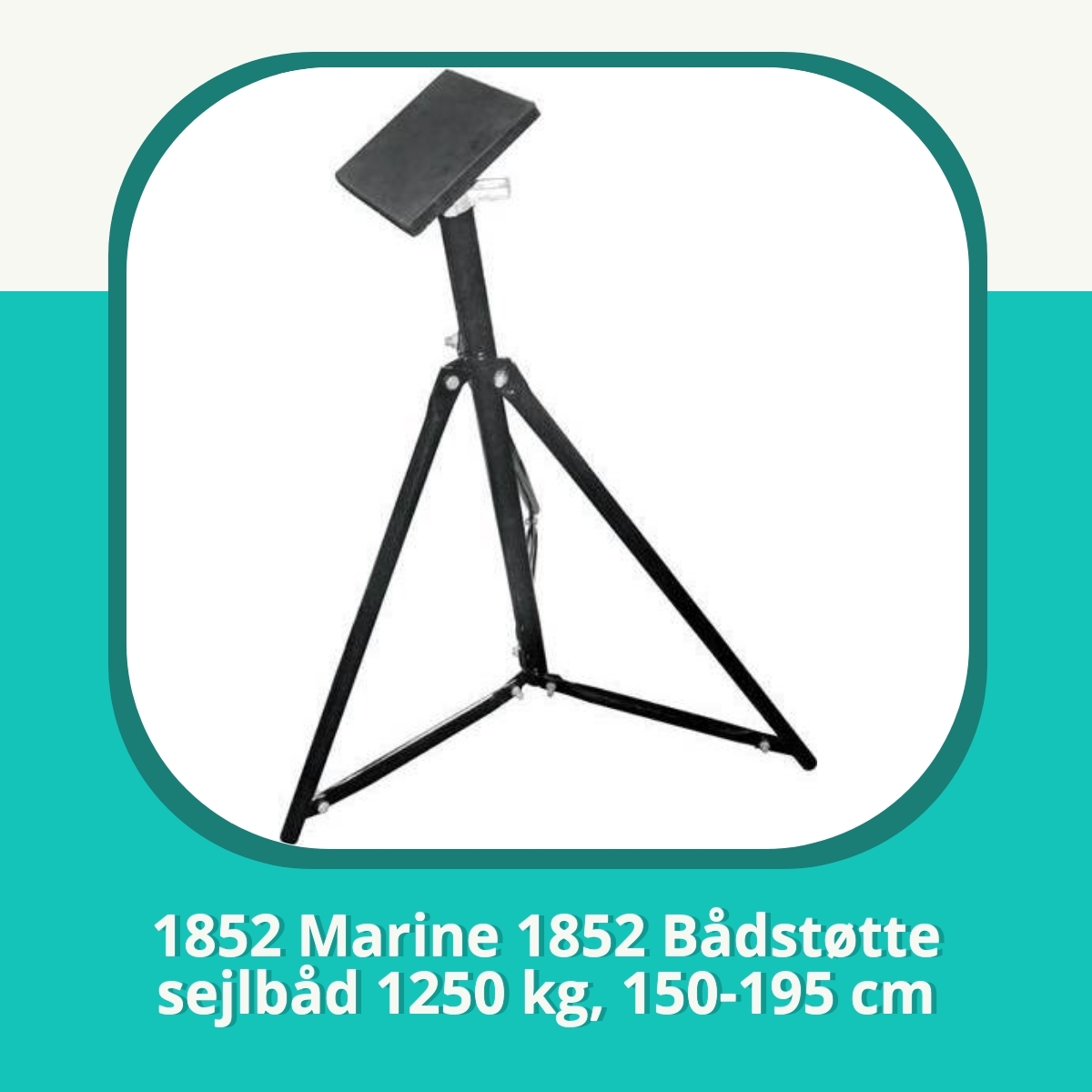 Anmeldelse af 1852 Marine 1852 Bådstøtte sejlbåd 1250 kg, 150-195 cm