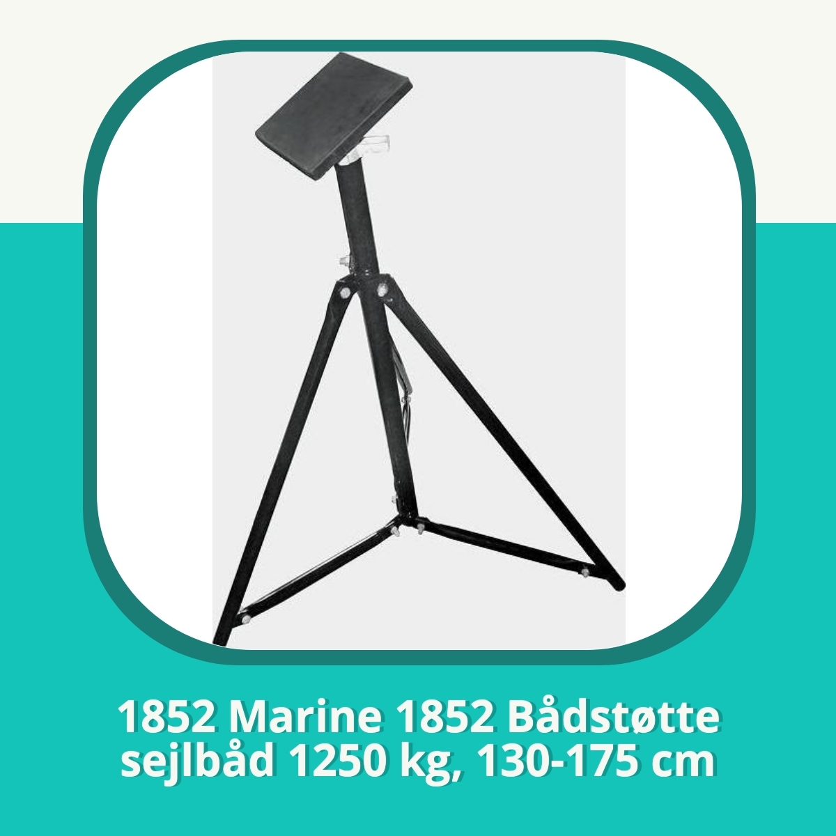 Anmeldelse af 1852 Marine 1852 Bådstøtte sejlbåd 1250 kg, 130-175 cm