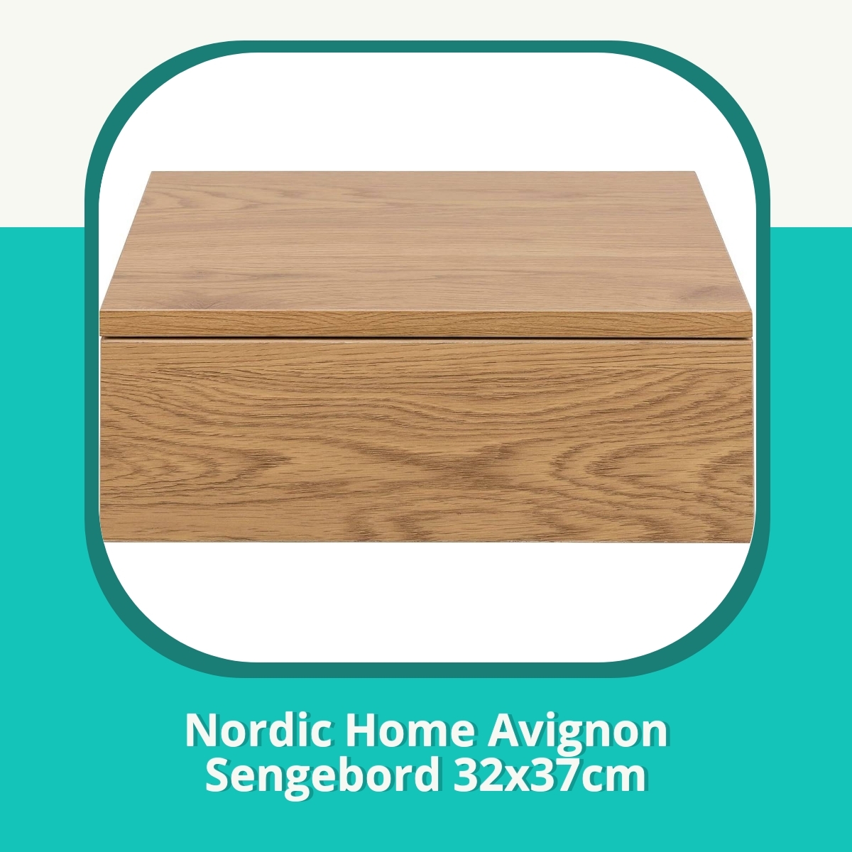 Anmeldelse af Nordic Home Avignon Sengebord 32x37cm