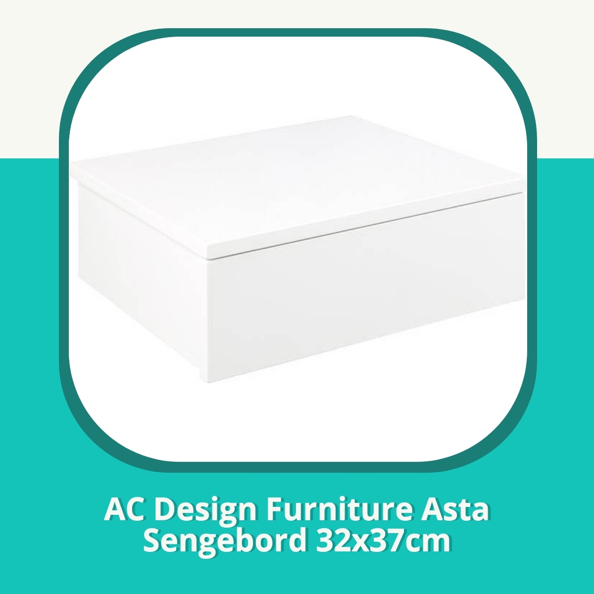 Anmeldelse af AC Design Furniture Asta Sengebord 32x37cm