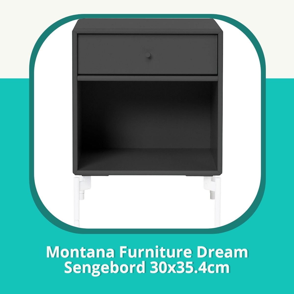 Anmeldelse af Montana Furniture Dream Sengebord 30x35.4cm