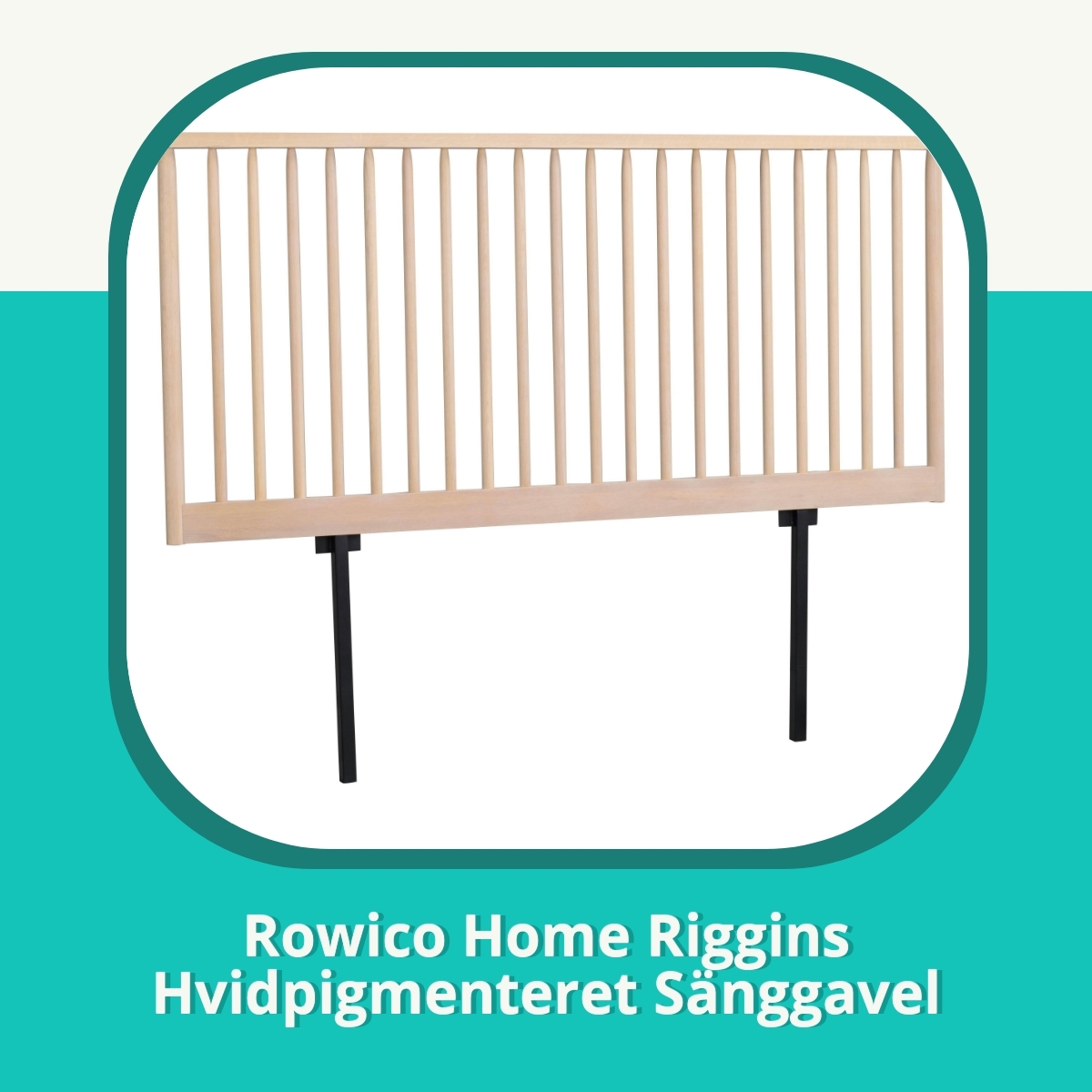 Anmeldelse af Rowico Home Riggins Hvidpigmenteret Sänggavel