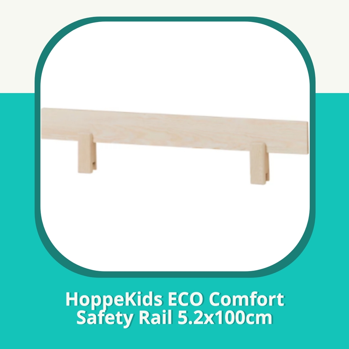 Anmeldelse af HoppeKids ECO Comfort Safety Rail 5.2x100cm