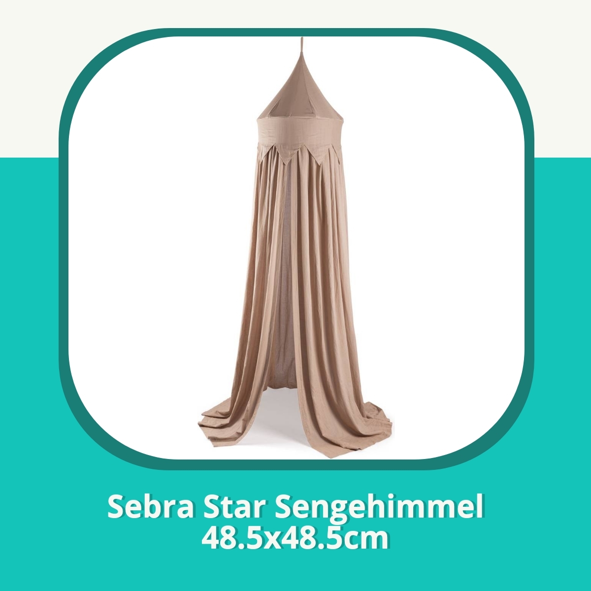 Anmeldelse af Sebra Star Sengehimmel 48.5x48.5cm