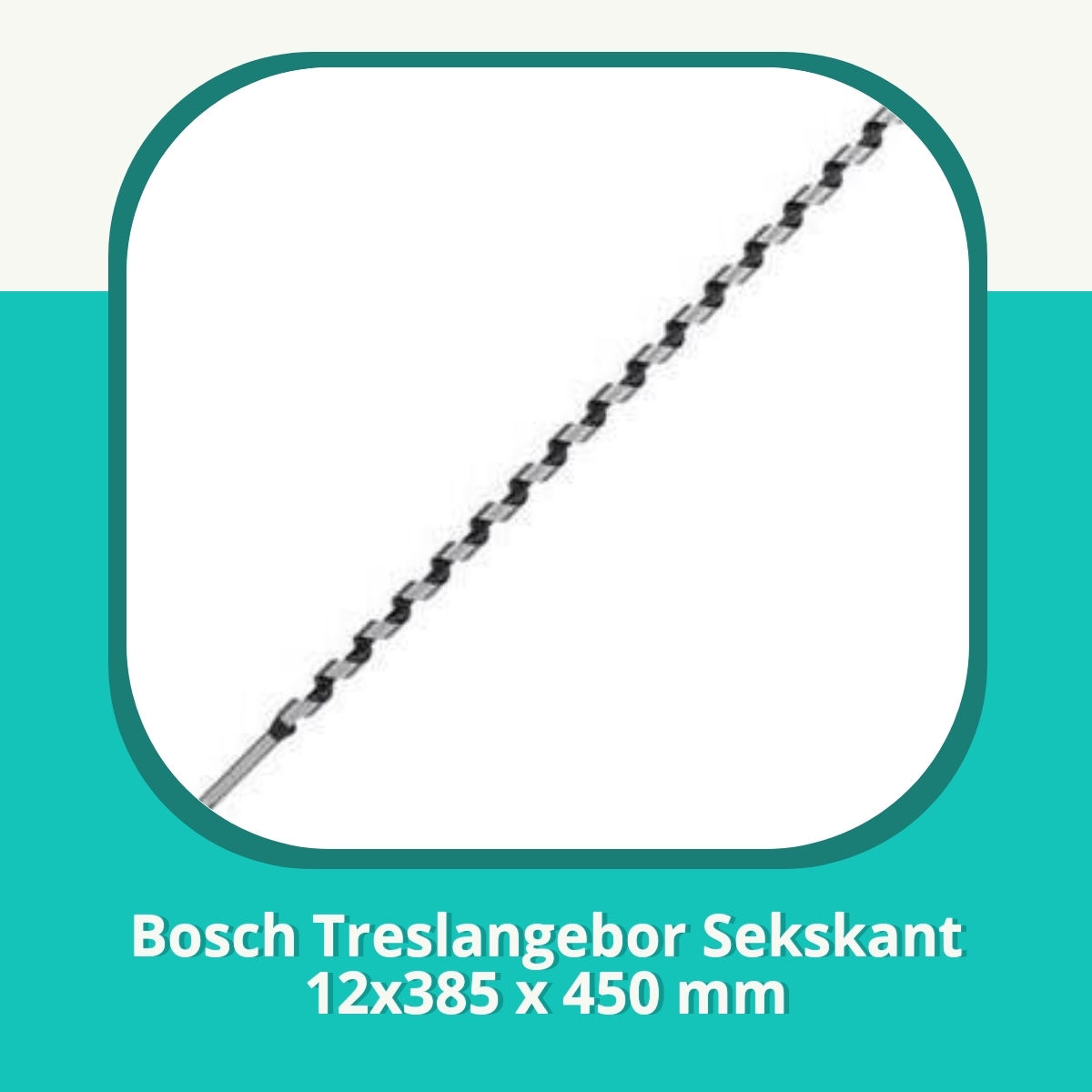 Anmeldelse af Bosch Treslangebor Sekskant 12x385 x 450 mm