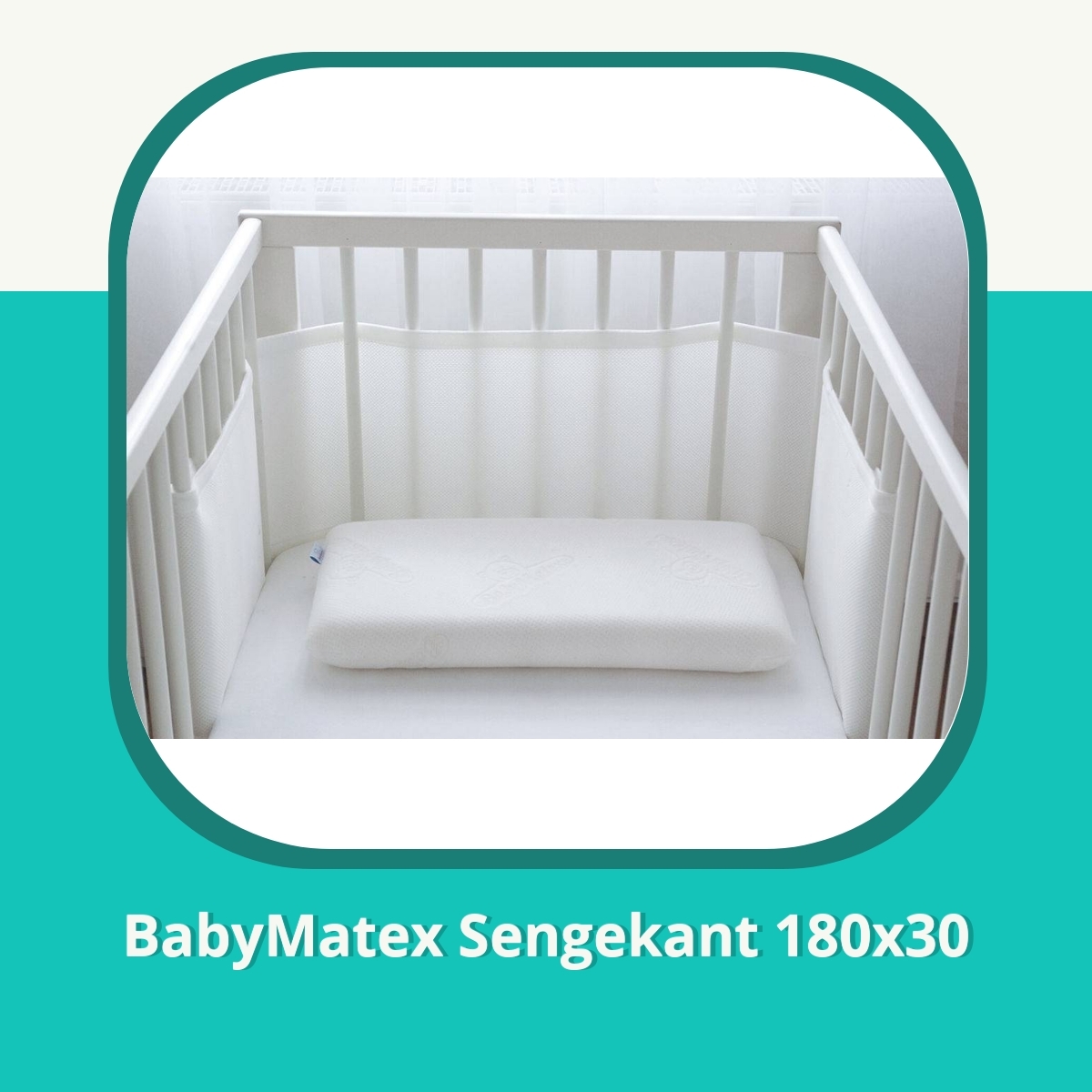Anmeldelse af BabyMatex Sengekant 180x30