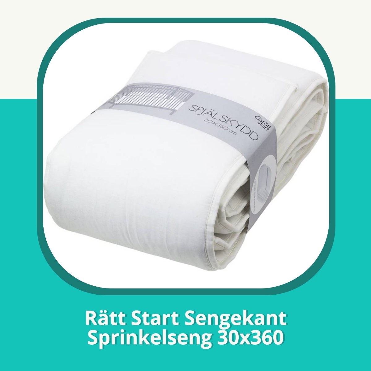 Anmeldelse af Rätt Start Sengekant Sprinkelseng 30x360
