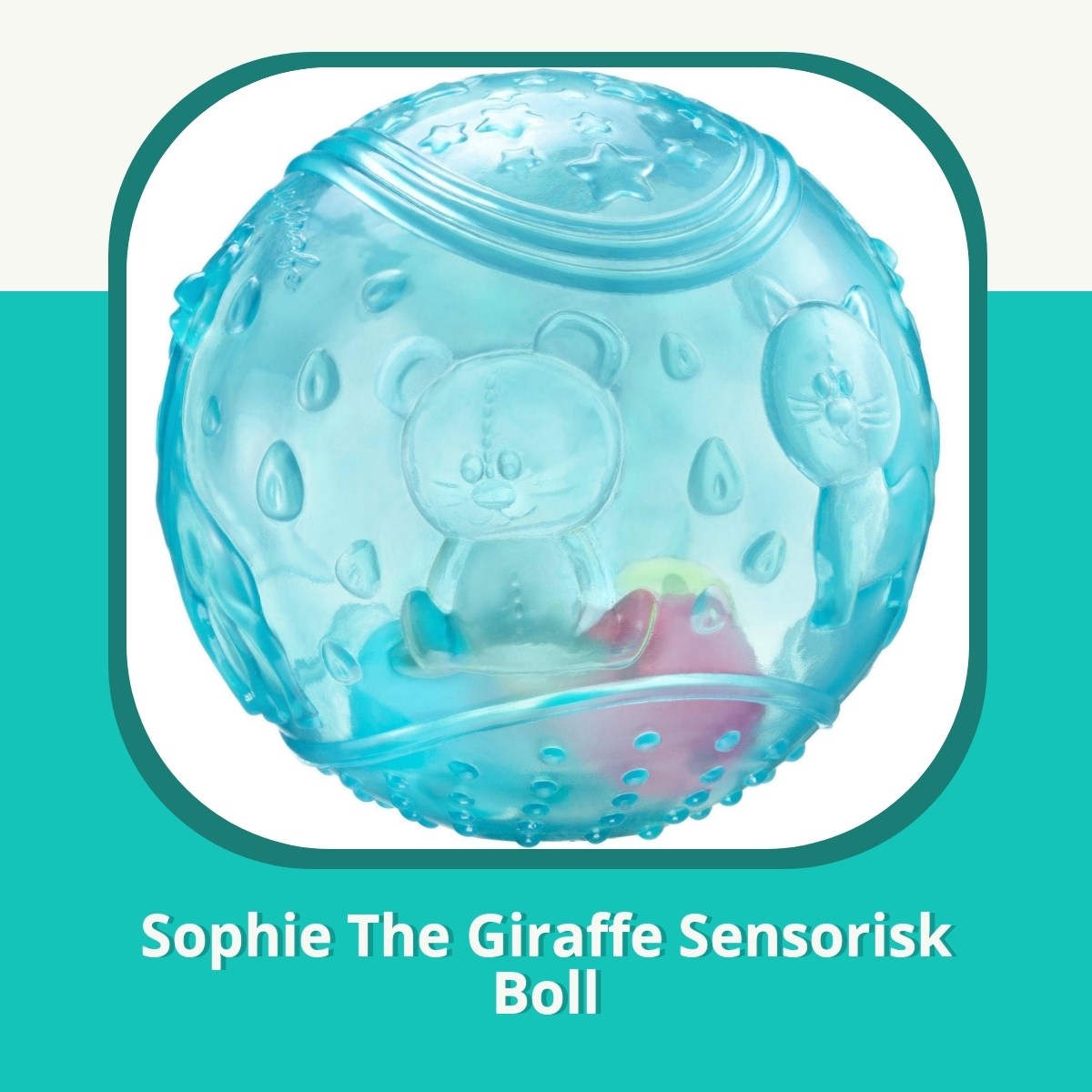 Anmeldelse af Sophie The Giraffe Sensorisk Boll