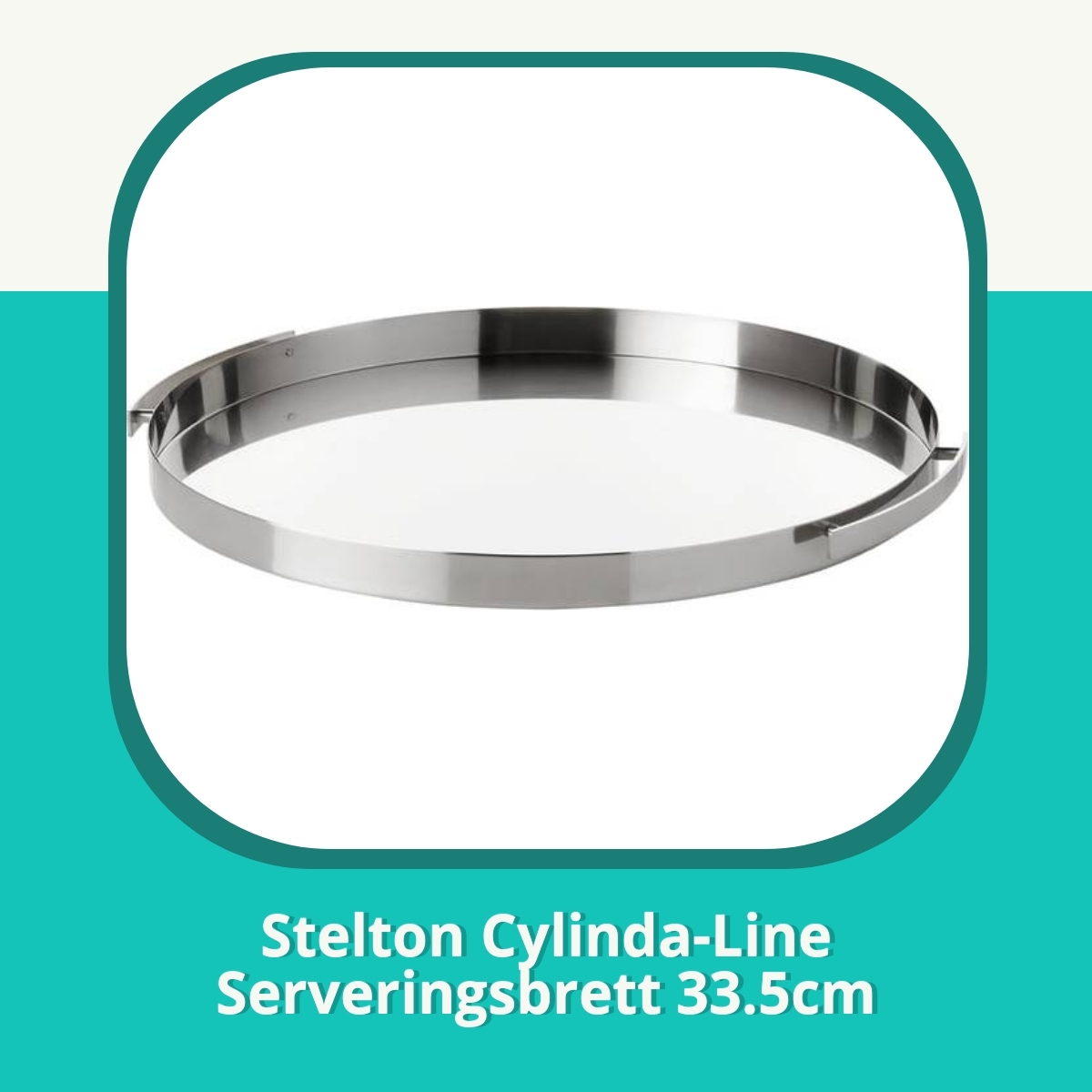 Anmeldelse af Stelton Cylinda-Line Serveringsbrett 33.5cm