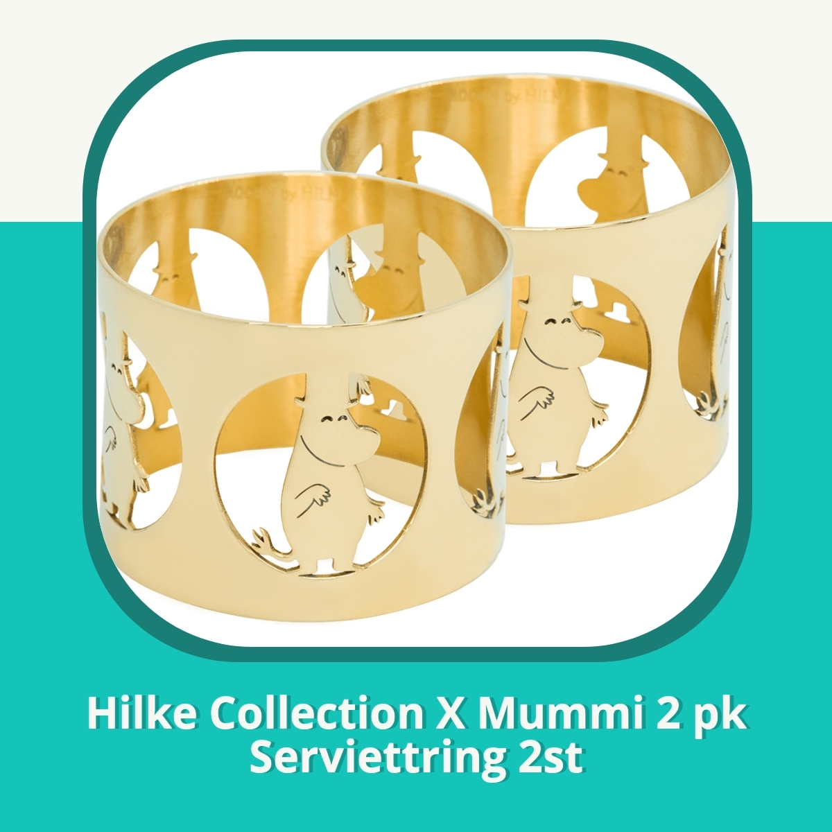 Anmeldelse af Hilke Collection X Mummi 2 pk Serviettring 2st