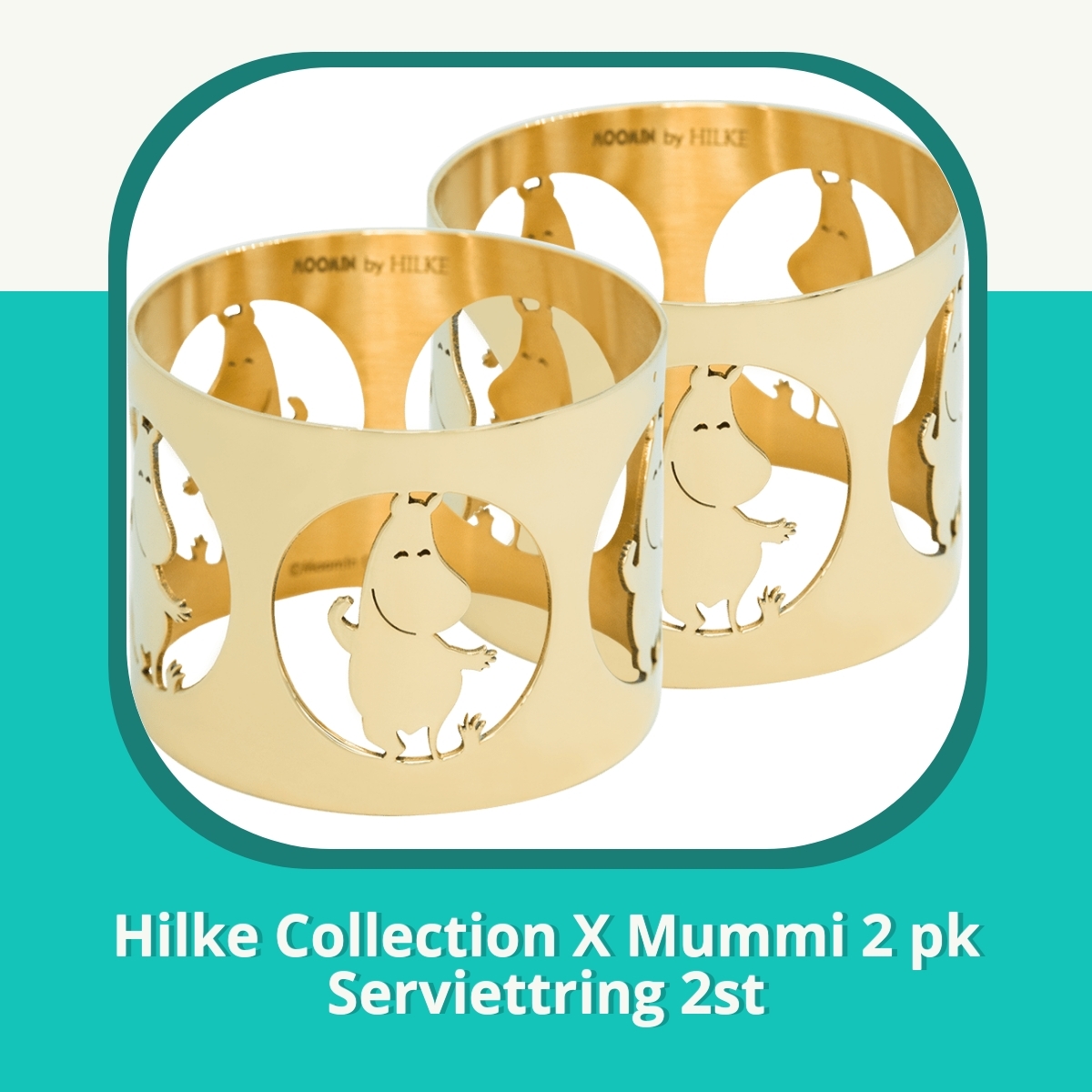 Anmeldelse af Hilke Collection X Mummi 2 pk Serviettring 2st