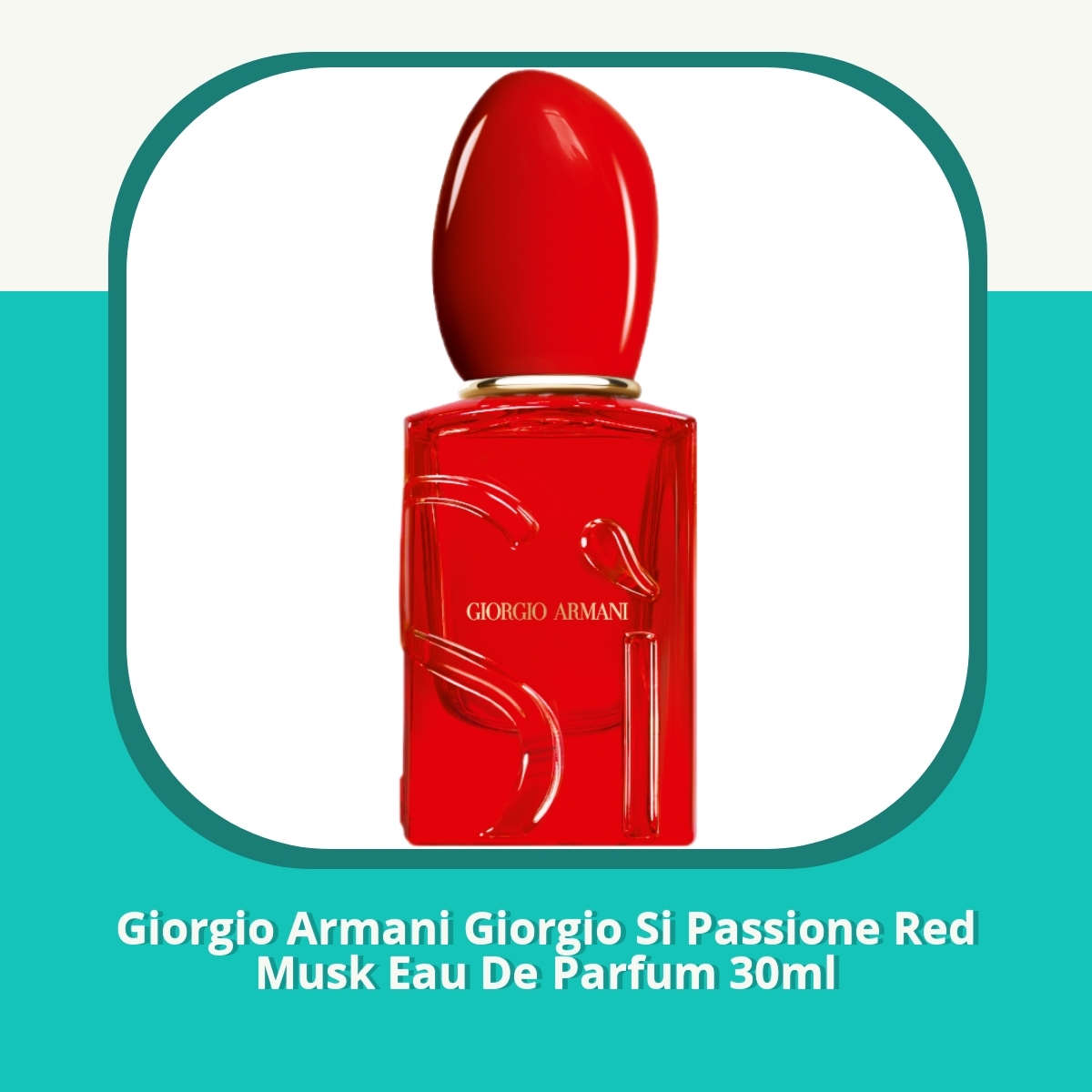Anmeldelse af Giorgio Armani Giorgio Si Passione Red Musk Eau De Parfum 30ml