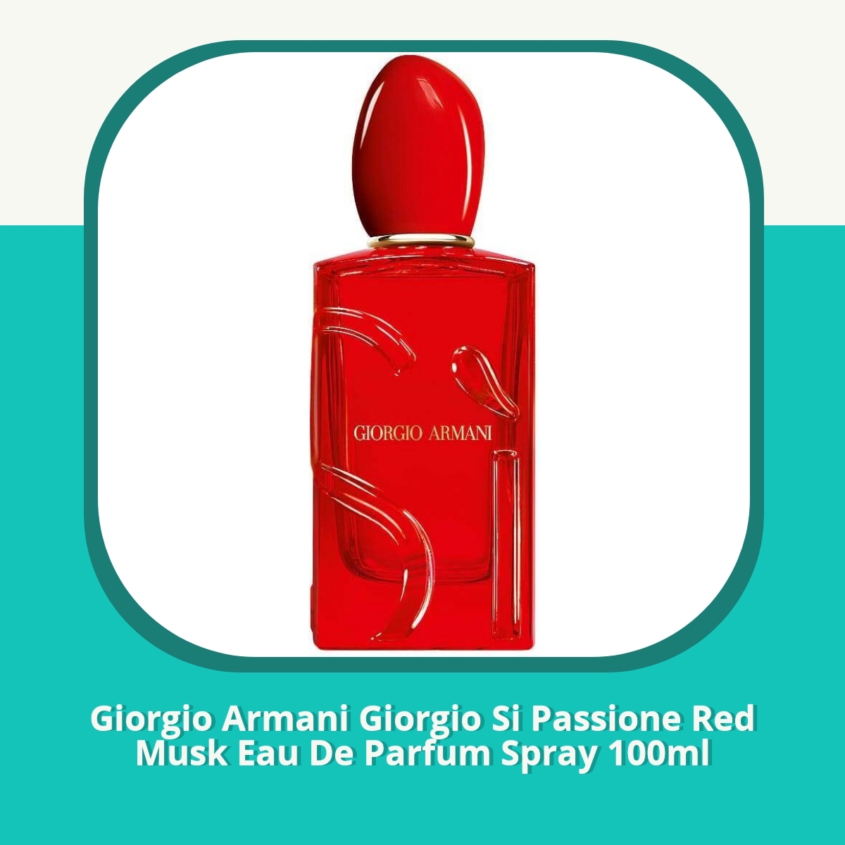 Anmeldelse af Giorgio Armani Giorgio Si Passione Red Musk Eau De Parfum Spray 100ml