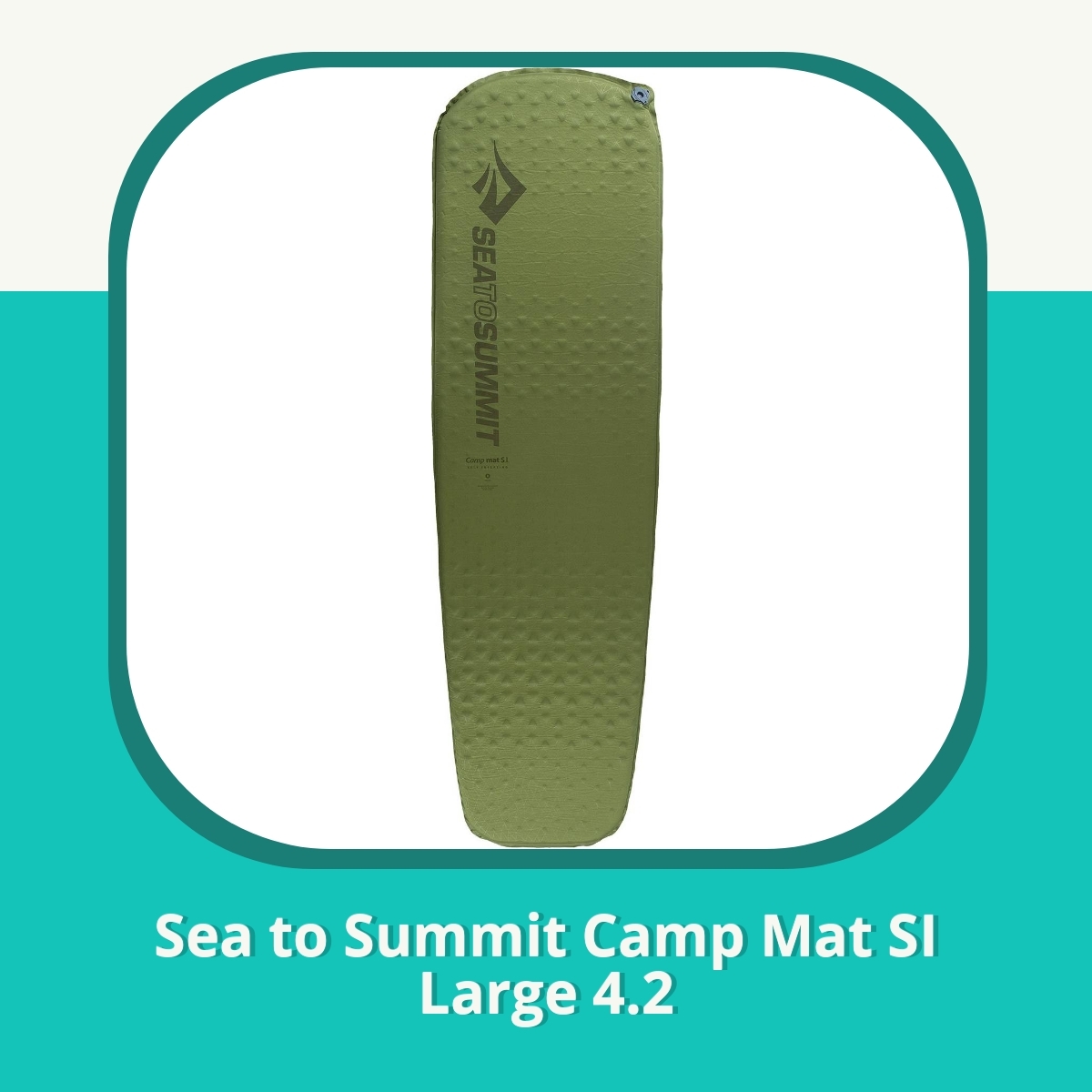 Anmeldelse af Sea to Summit Camp Mat SI Large 4.2