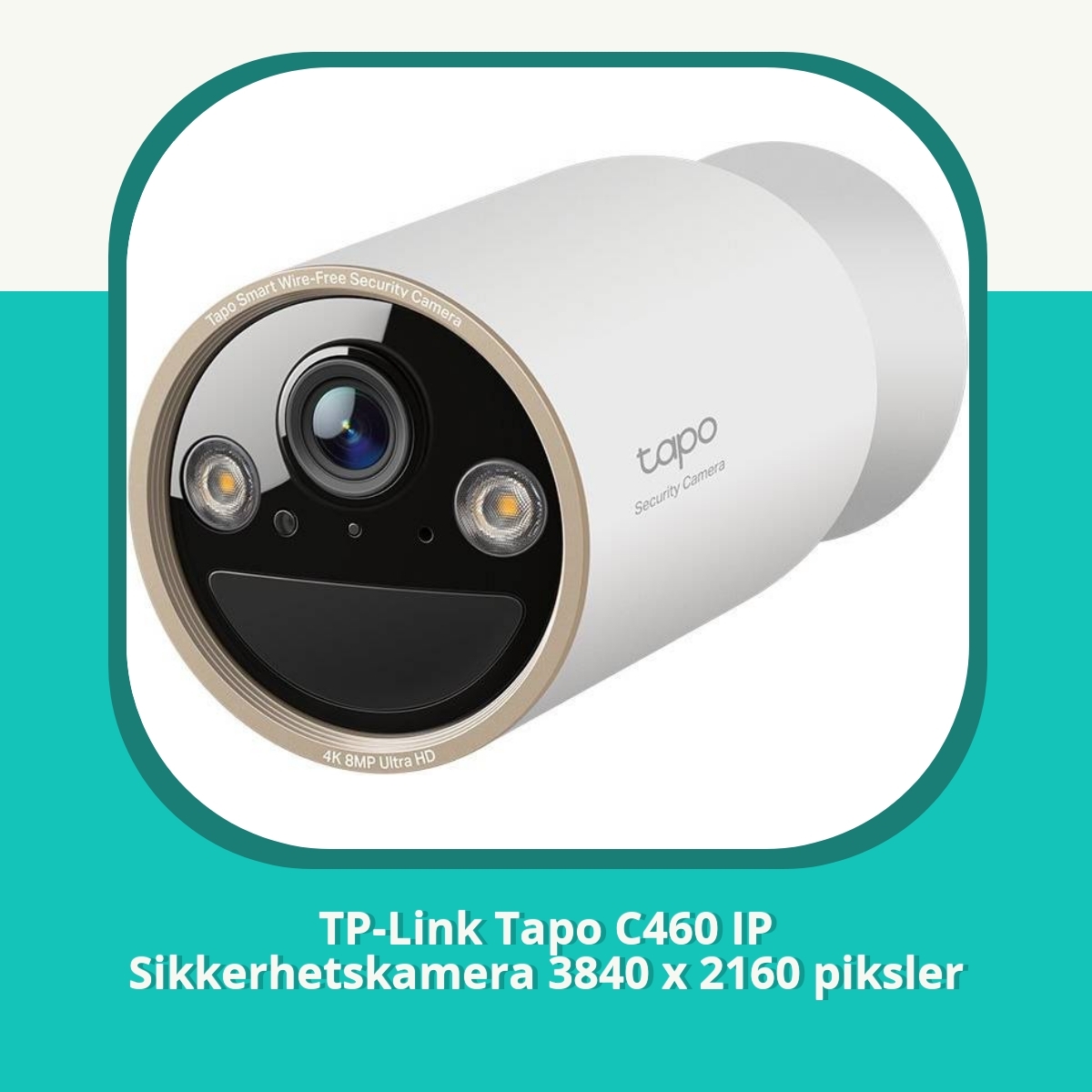 Anmeldelse af TP-Link Tapo C460 IP Sikkerhetskamera 3840 x 2160 piksler